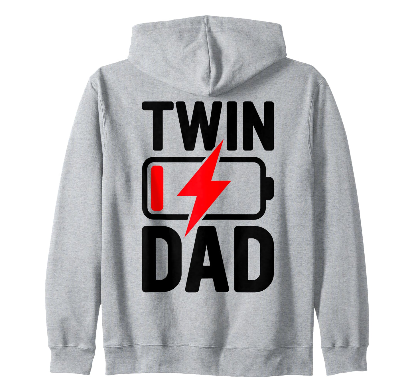 Twin Dad Funny Twin Twin Dad Twin Sweatshirt - Minimalist Print for Adults - T-Shirt, Sweatshirt, Hoodie
