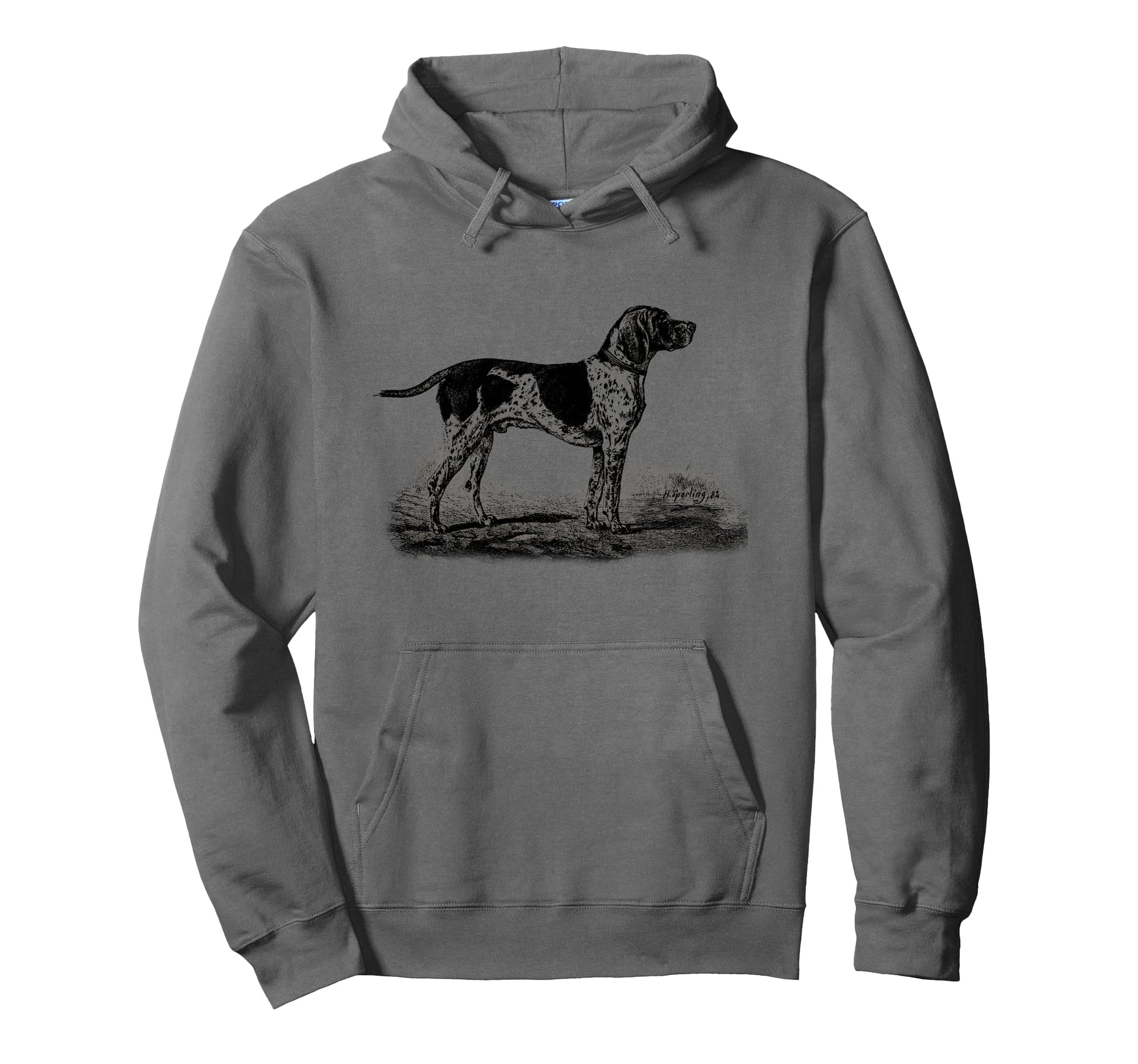 Gsp Dad German Shorthaired Pointer Dog Hoodie - Custom Art Print for Adults - T-Shirt, Sweatshirt, Hoodie