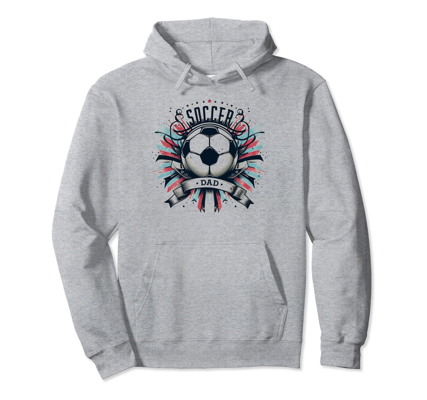 Soccer Dad Family Matching Dad Hoodie - Fun Novelty Design for Adults - T-Shirt, Sweatshirt, Hoodie