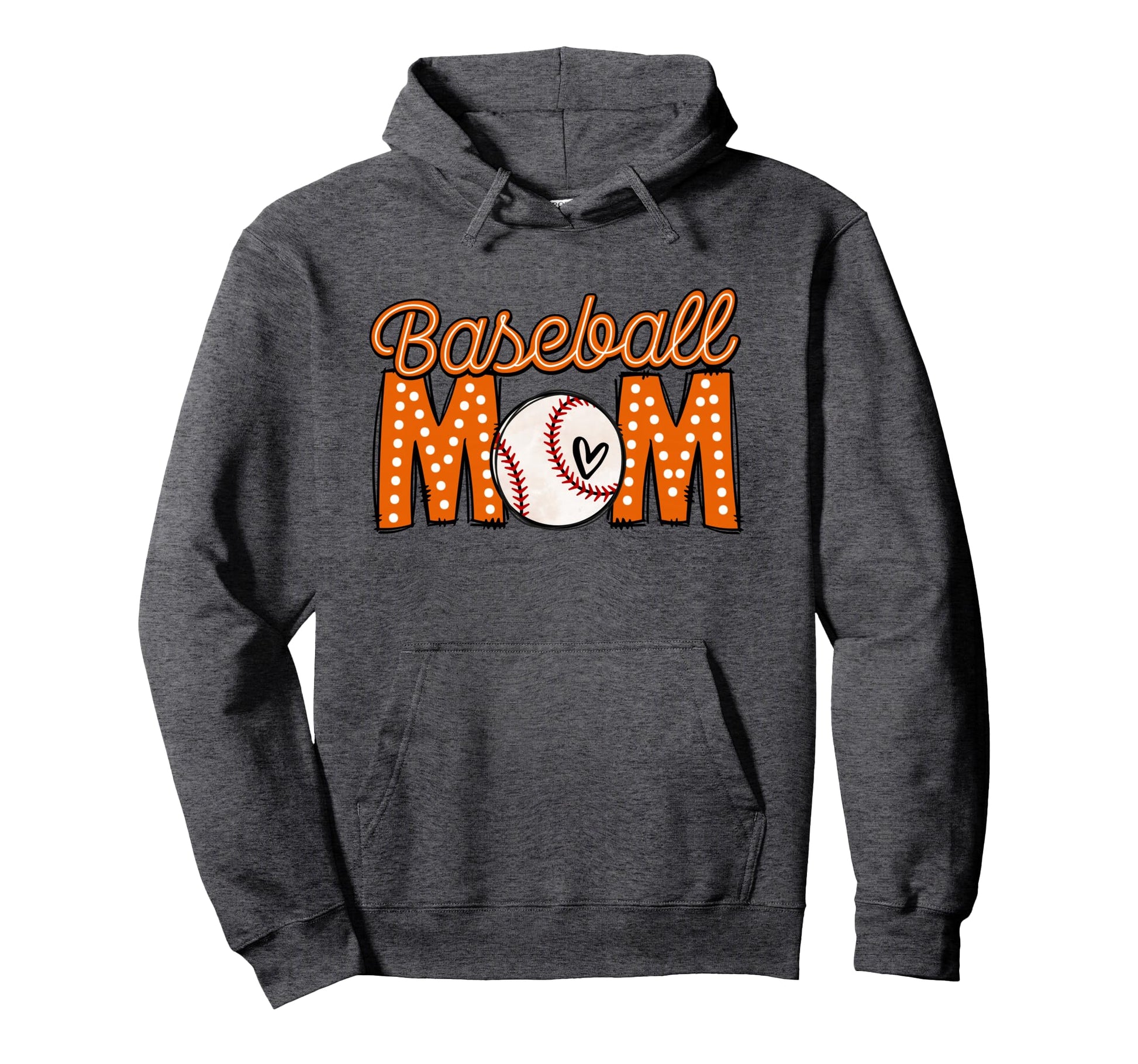 Baseball Mom Baseball Mama Player Hoodie - Casual Everyday Wear Men Women - T-Shirt, Sweatshirt, Hoodie