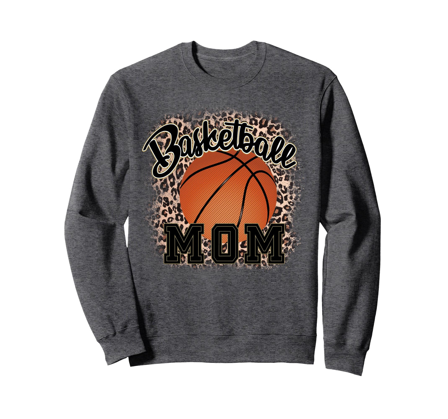 Basketball Mom Sweatshirt - Trendy Graphic for Adults - T-Shirt, Sweatshirt, Hoodie