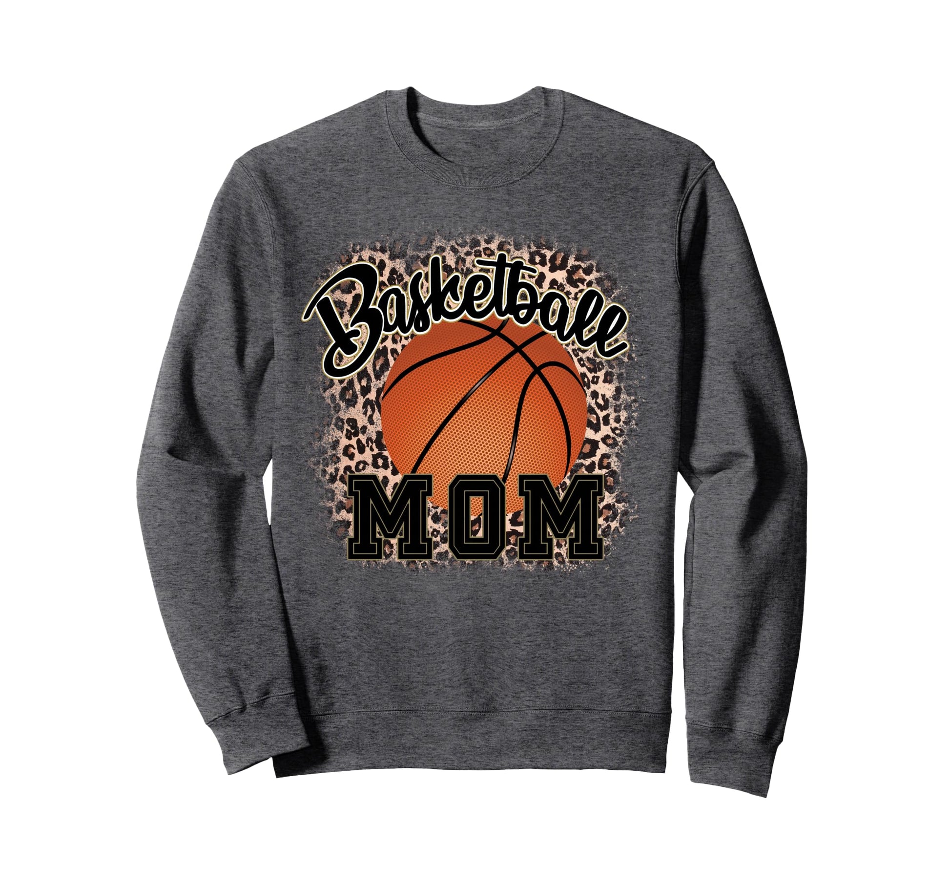 Basketball Mom Sweatshirt - Trendy Graphic for Adults - T-Shirt, Sweatshirt, Hoodie