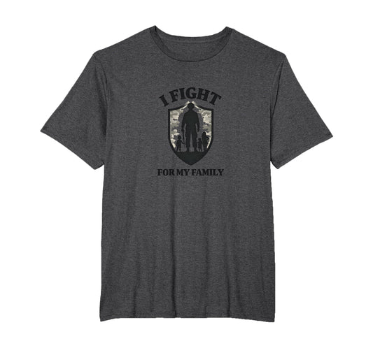 Army Dads I Fight My Family Military T-Shirt - Streetwear Style Men Women - T-Shirt, Sweatshirt, Hoodie