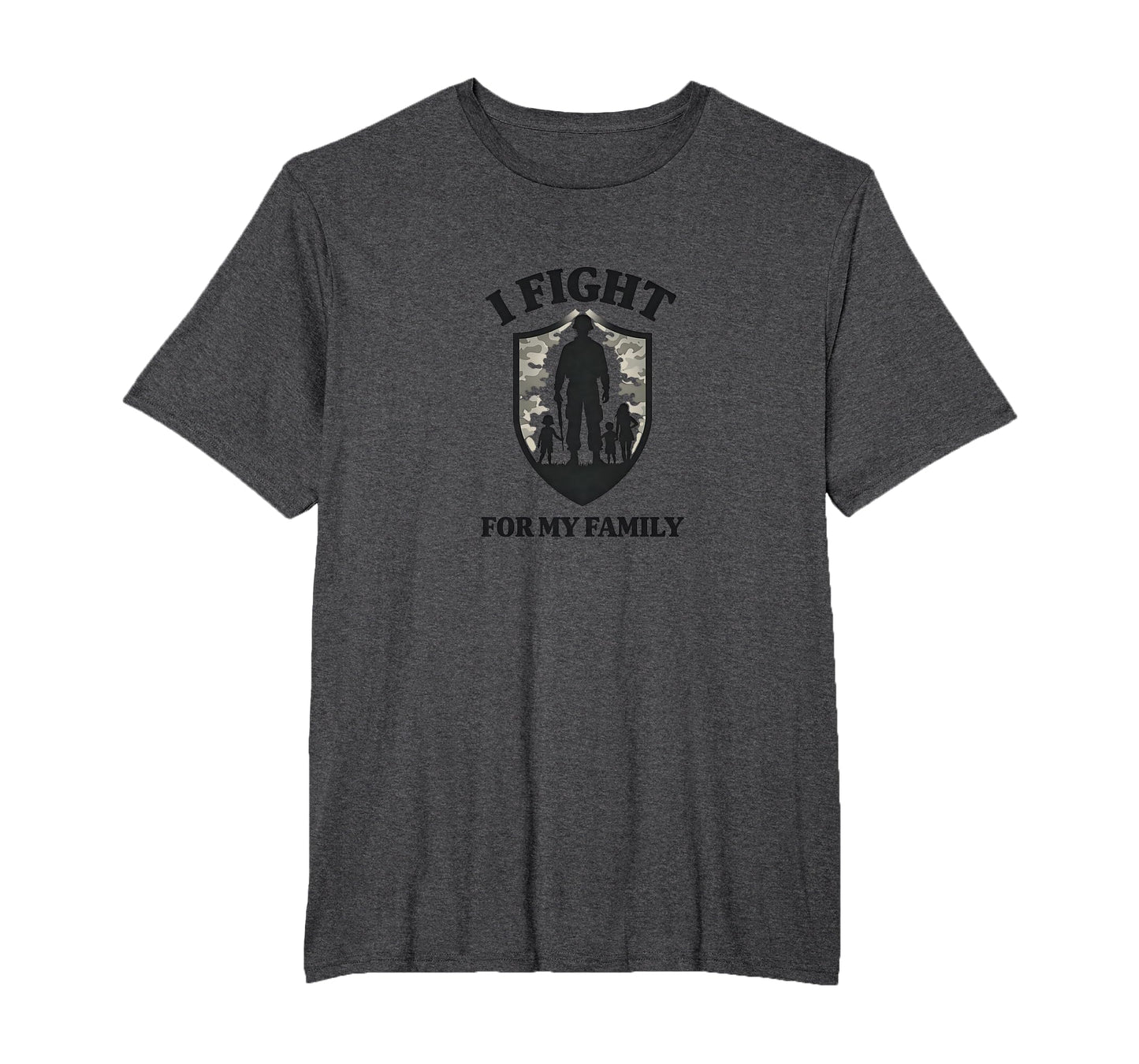 Army Dads I Fight My Family Military T-Shirt - Unique Graphic Men Women - T-Shirt, Sweatshirt, Hoodie