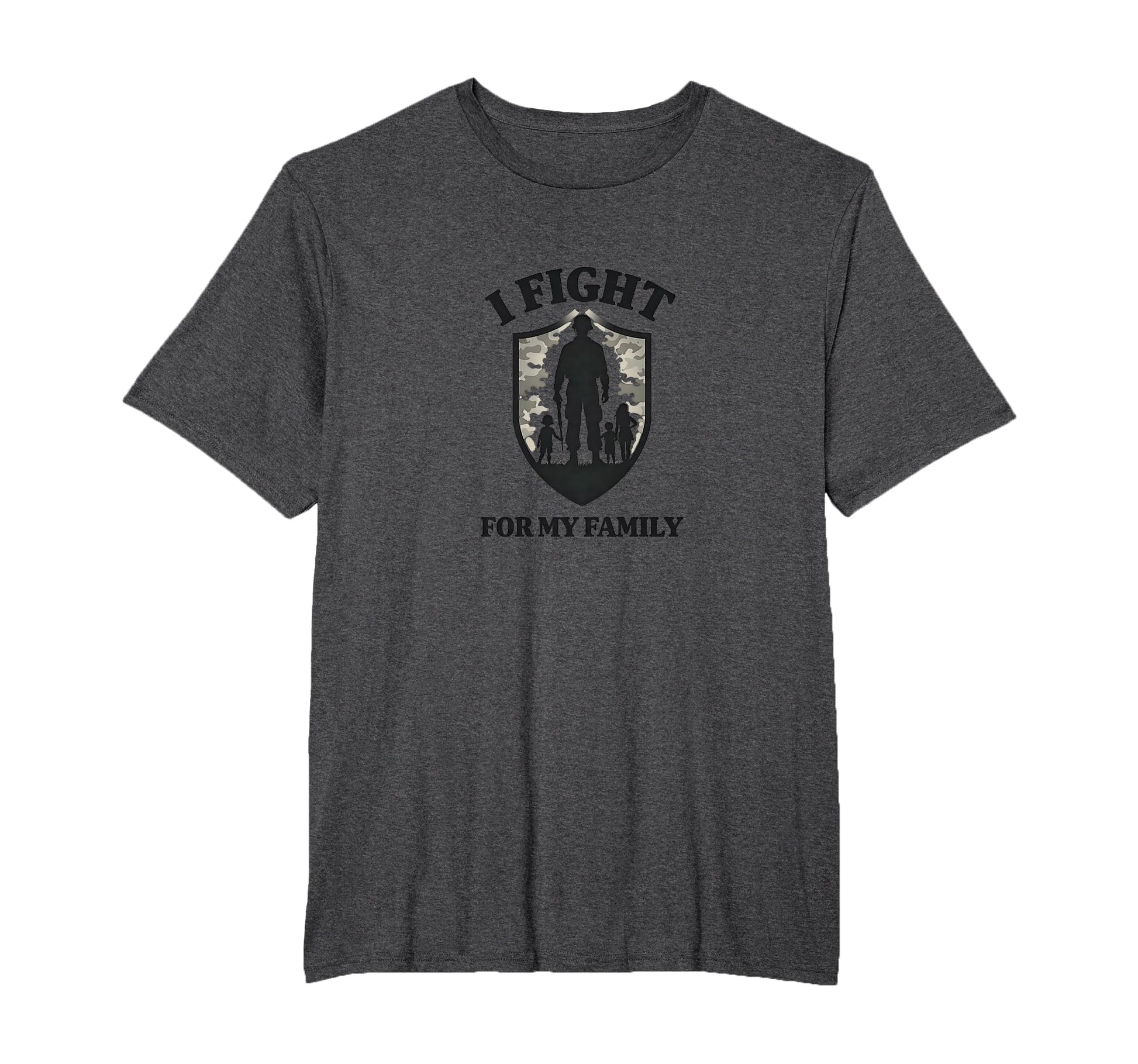 Army Dads I Fight My Family Military T-Shirt - Unique Graphic Men Women - T-Shirt, Sweatshirt, Hoodie
