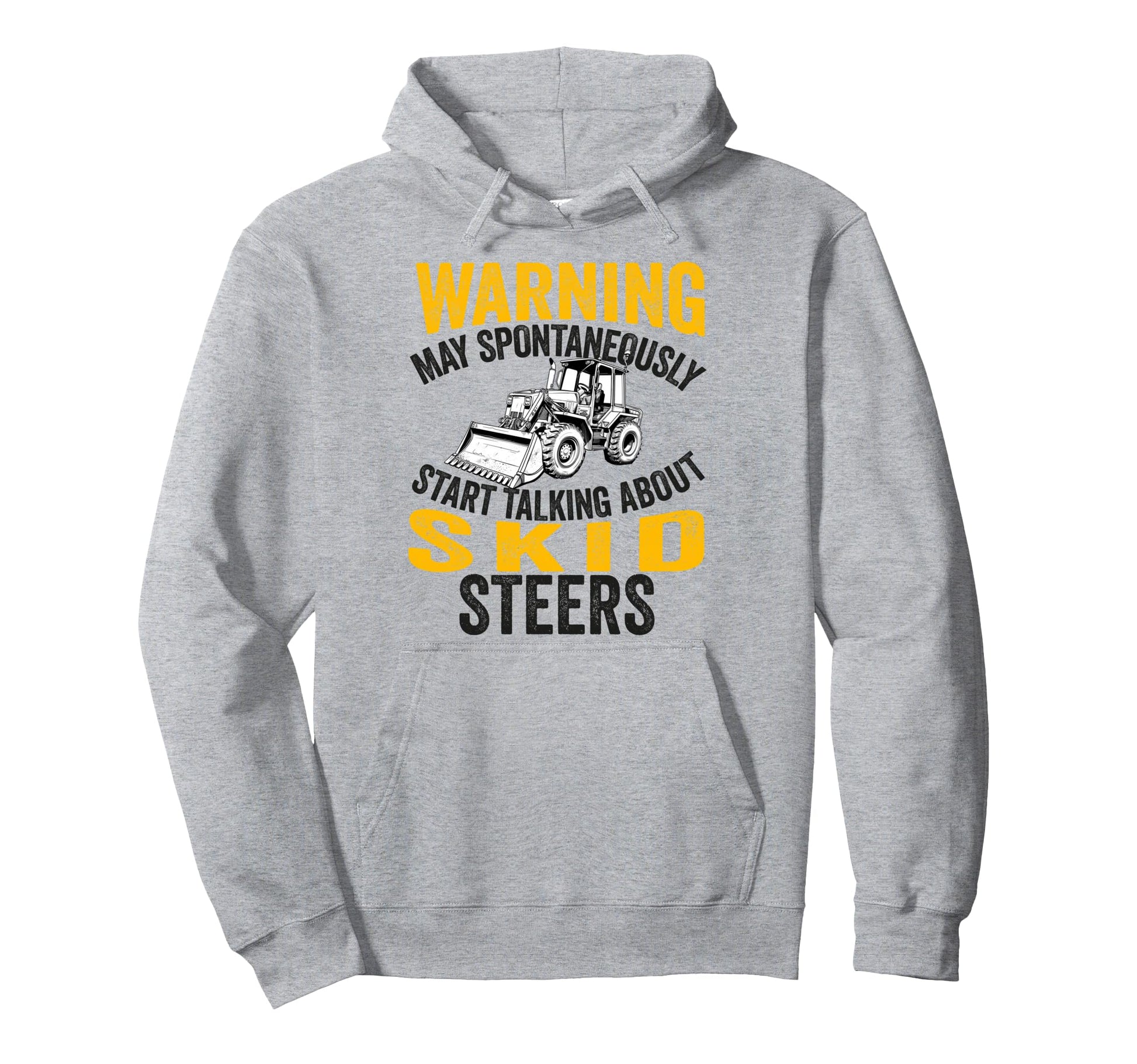 Skid Steer Loader Operator Dad Skid Hoodie - Graphic Print for Adults - T-Shirt, Sweatshirt, Hoodie