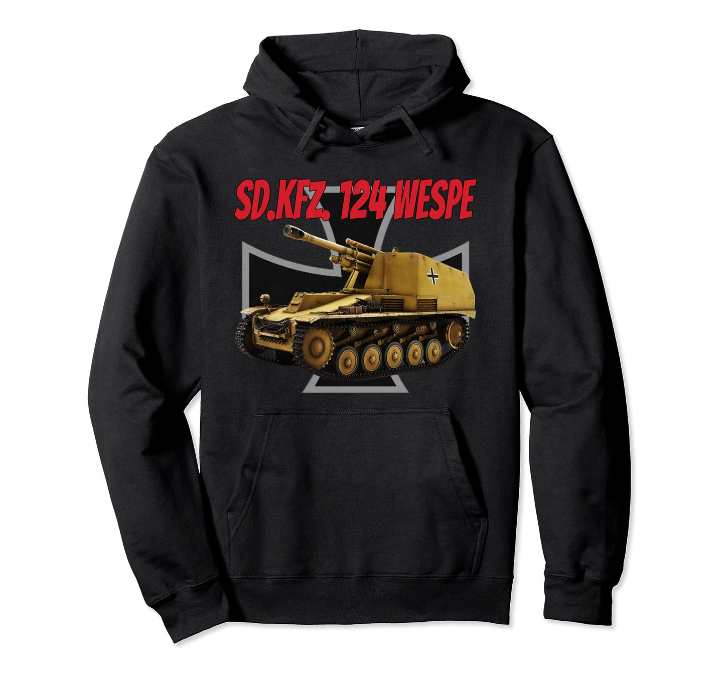 Ww2 German Self Propelled Howitzer Hoodie - Fun Novelty Design Men Women - T-Shirt, Sweatshirt, Hoodie