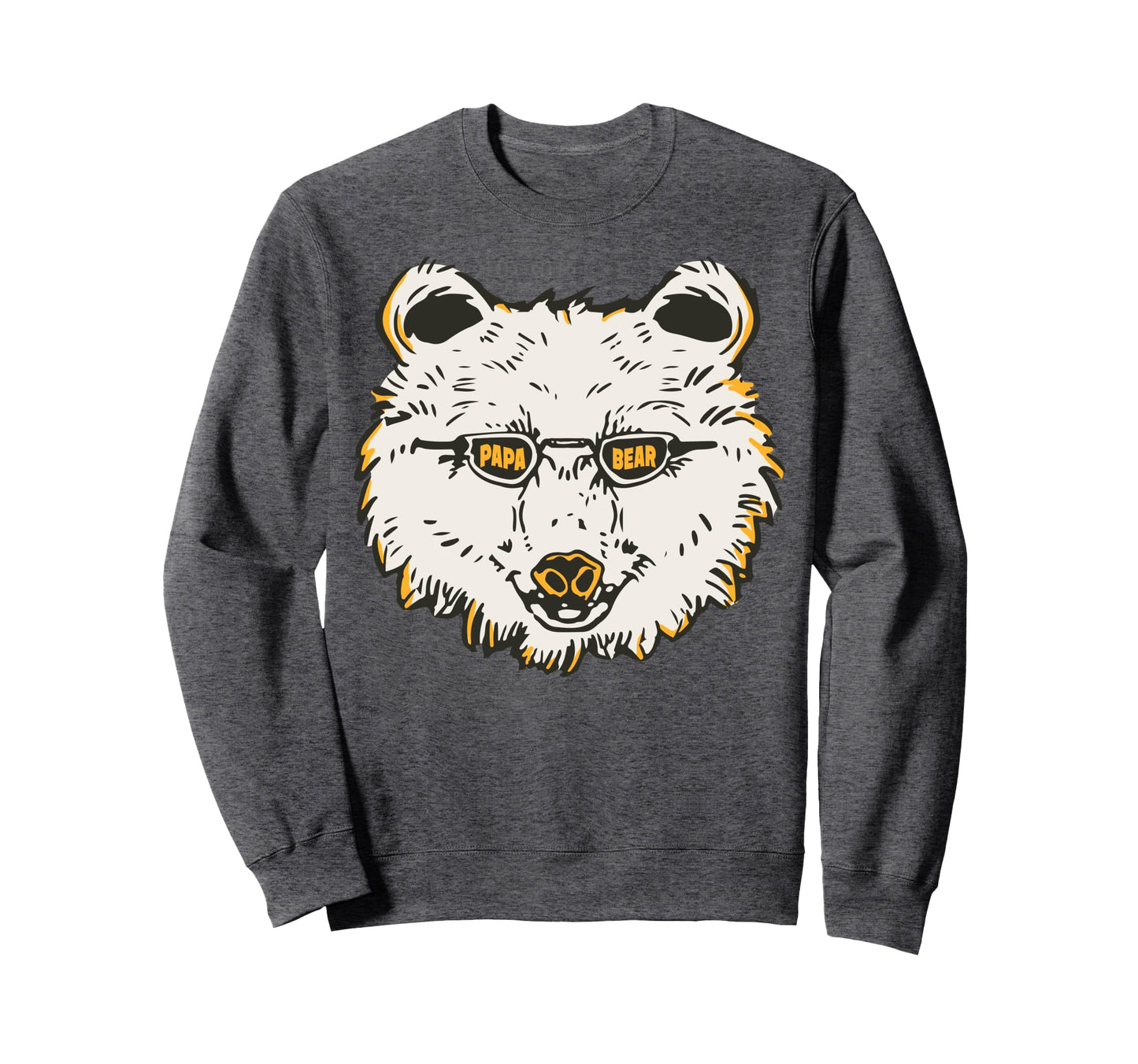 Papa Bear Sunglasses Sweatshirt - Streetwear Style Men Women - T-Shirt, Sweatshirt, Hoodie