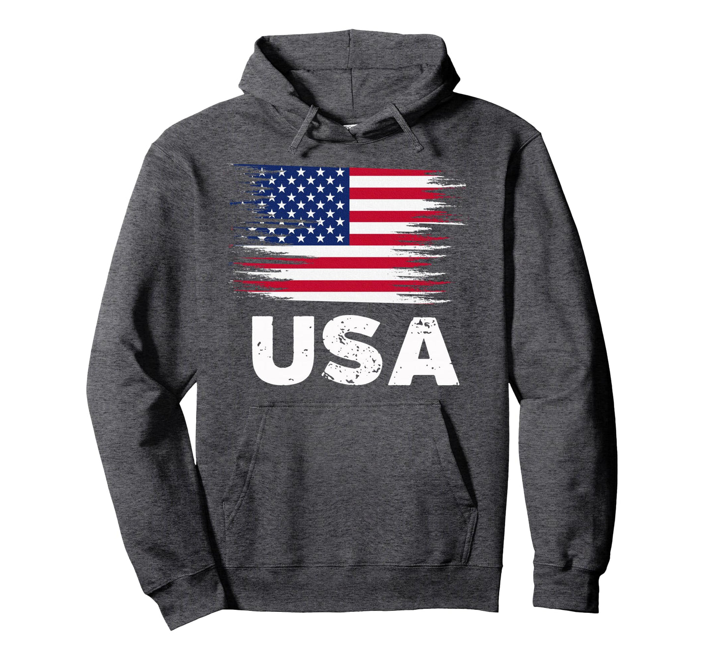 Usa American Flag Sports Soccer Hoodie - Fun Novelty Design Unisex - T-Shirt, Sweatshirt, Hoodie