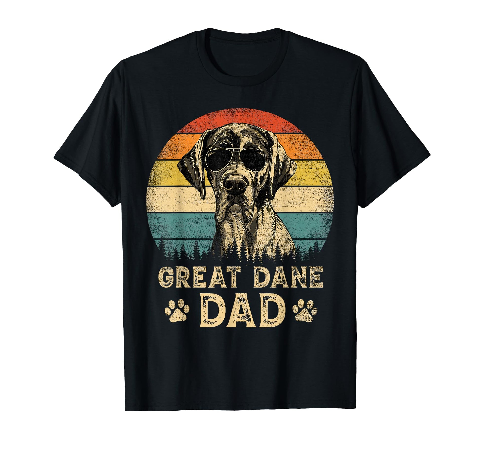 Great Dane Dad Dog Lovers Fathers T-Shirt - Casual Everyday Wear Men Women - T-Shirt, Sweatshirt, Hoodie