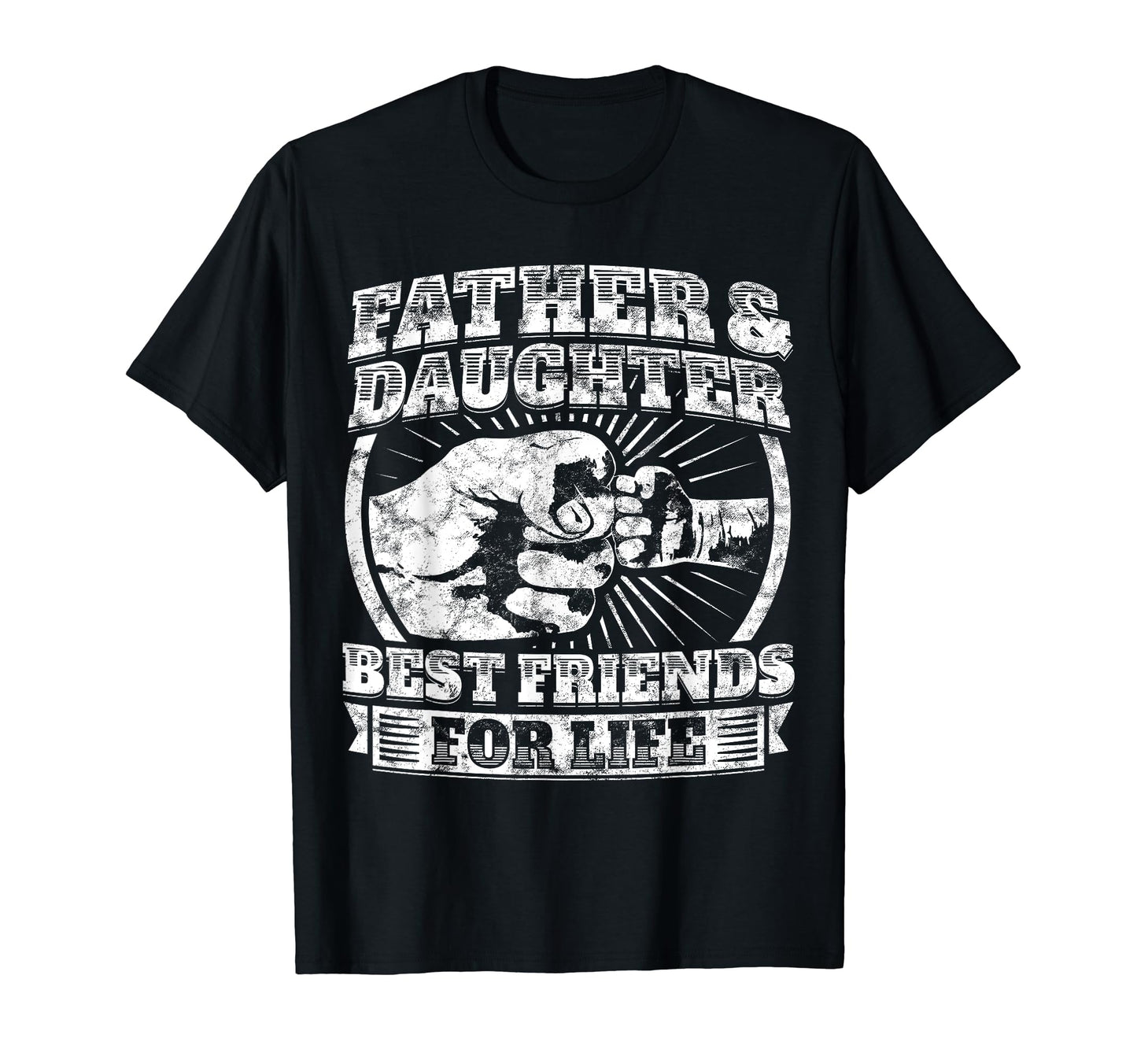 Father Daughter Matching Outfit Gift Dad T-Shirt - Custom Art Print Unisex - T-Shirt, Sweatshirt, Hoodie