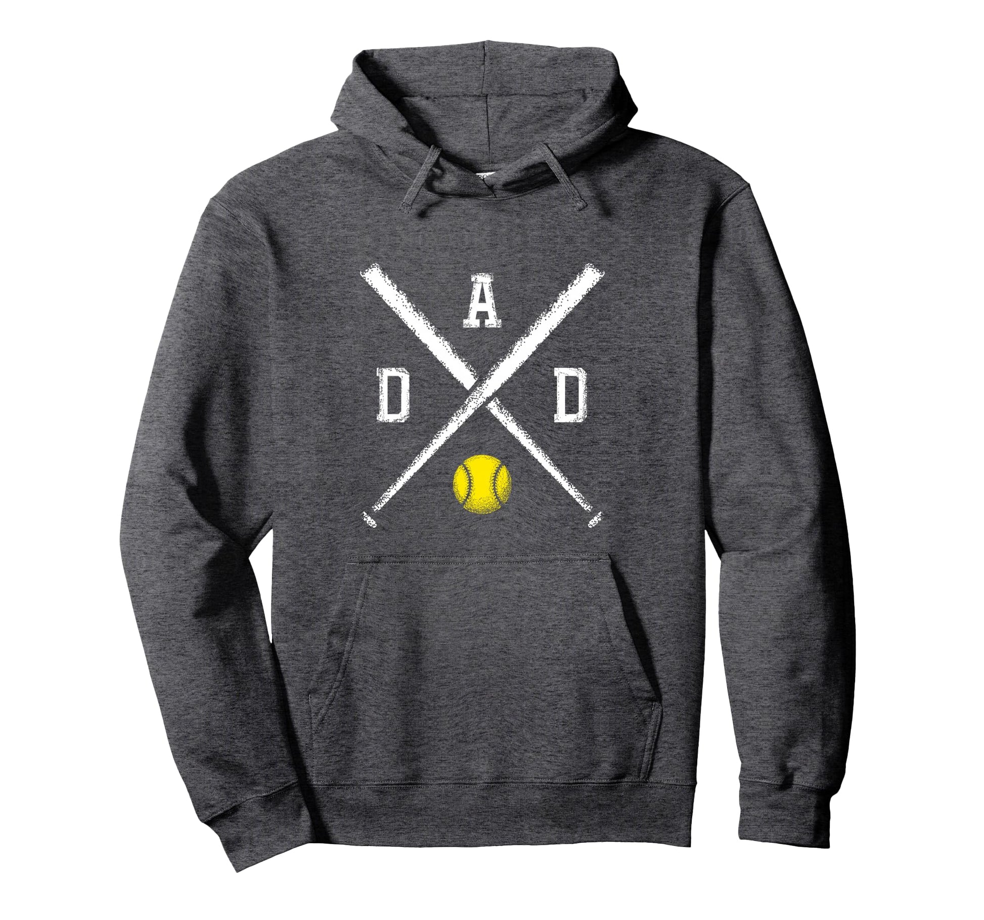 Softball Dad Game Day Hoodie - Novelty Apparel Men Women - T-Shirt, Sweatshirt, Hoodie