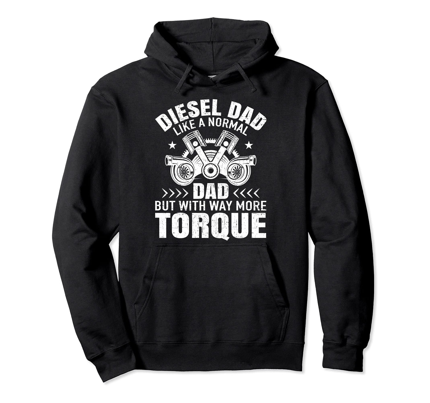 Diesel Mechanic Dad Automobile Fathers Day Hoodie - Unique Graphic Unisex - T-Shirt, Sweatshirt, Hoodie