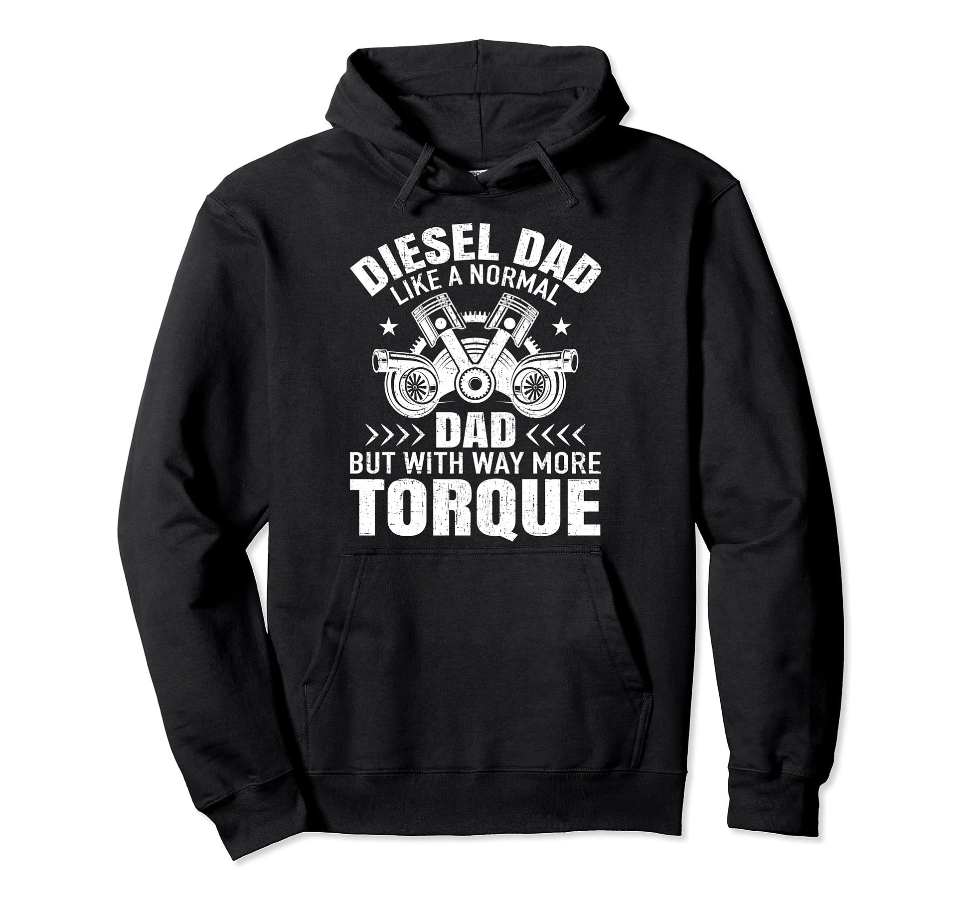 Diesel Mechanic Dad Automobile Fathers Day Hoodie - Unique Graphic Unisex - T-Shirt, Sweatshirt, Hoodie