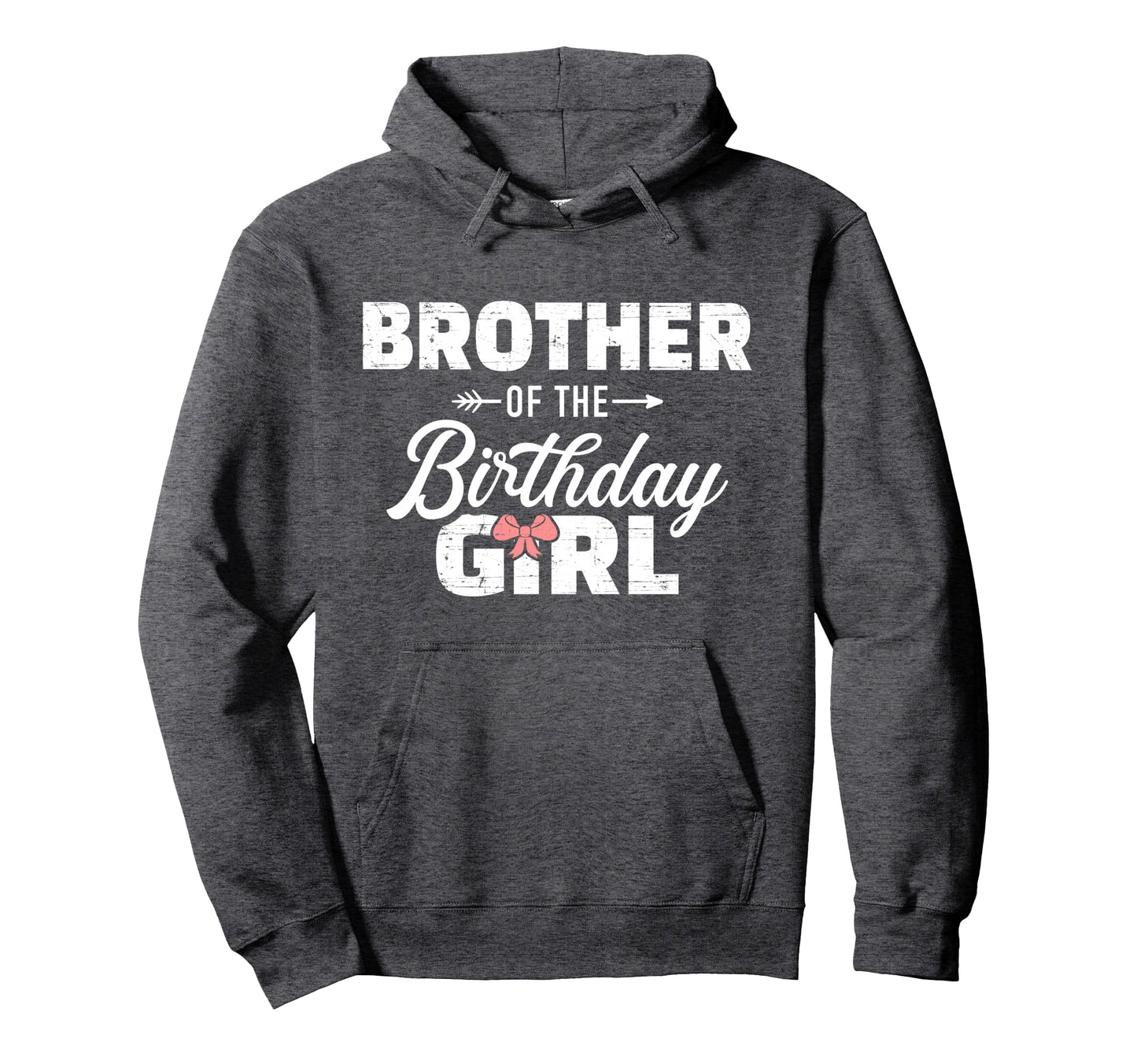 Brother Birthday Daughter Matching Family Hoodie - Custom Art Print Unisex - T-Shirt, Sweatshirt, Hoodie