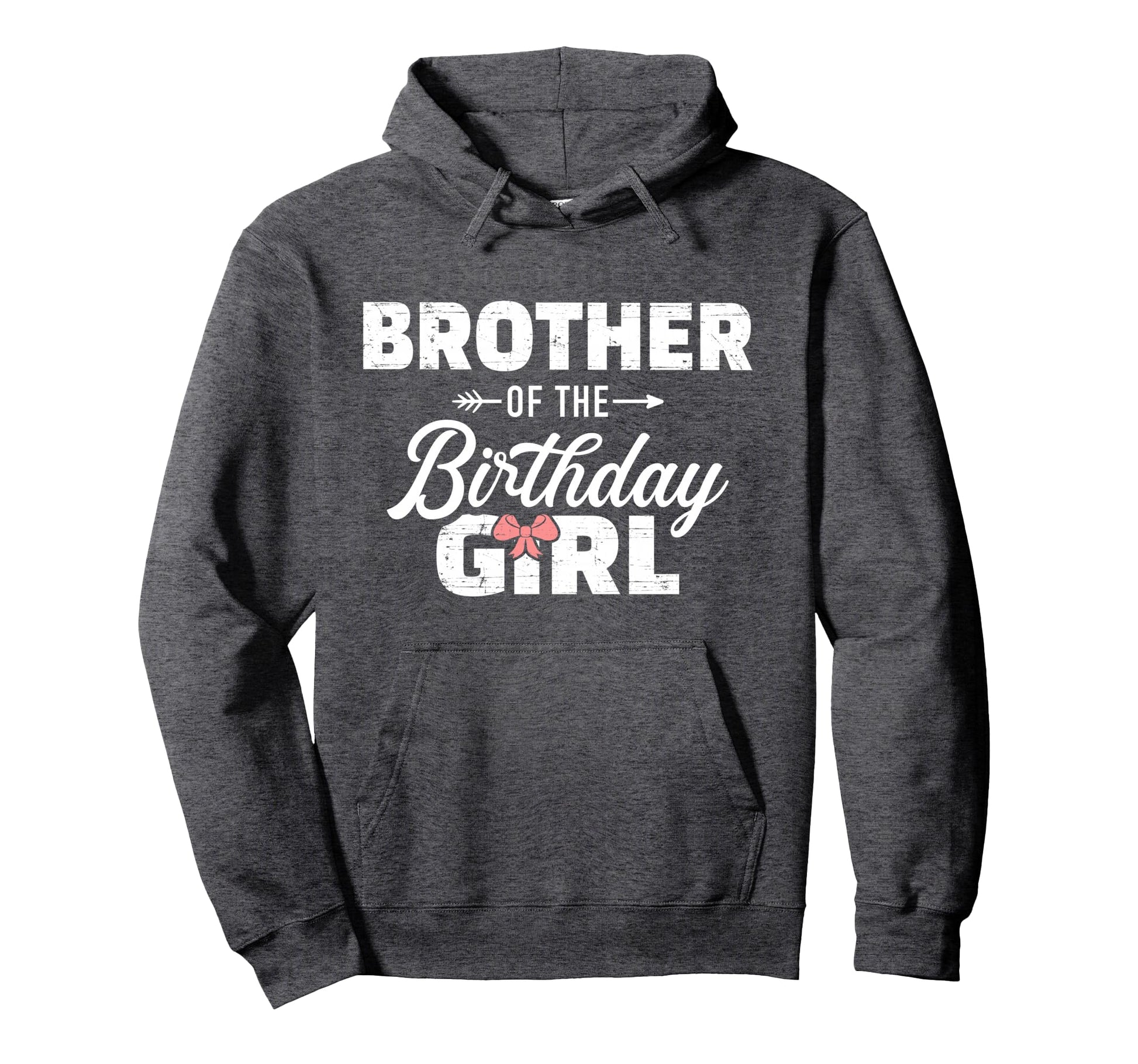 Brother Birthday Daughter Matching Family Hoodie - Custom Art Print Unisex - T-Shirt, Sweatshirt, Hoodie