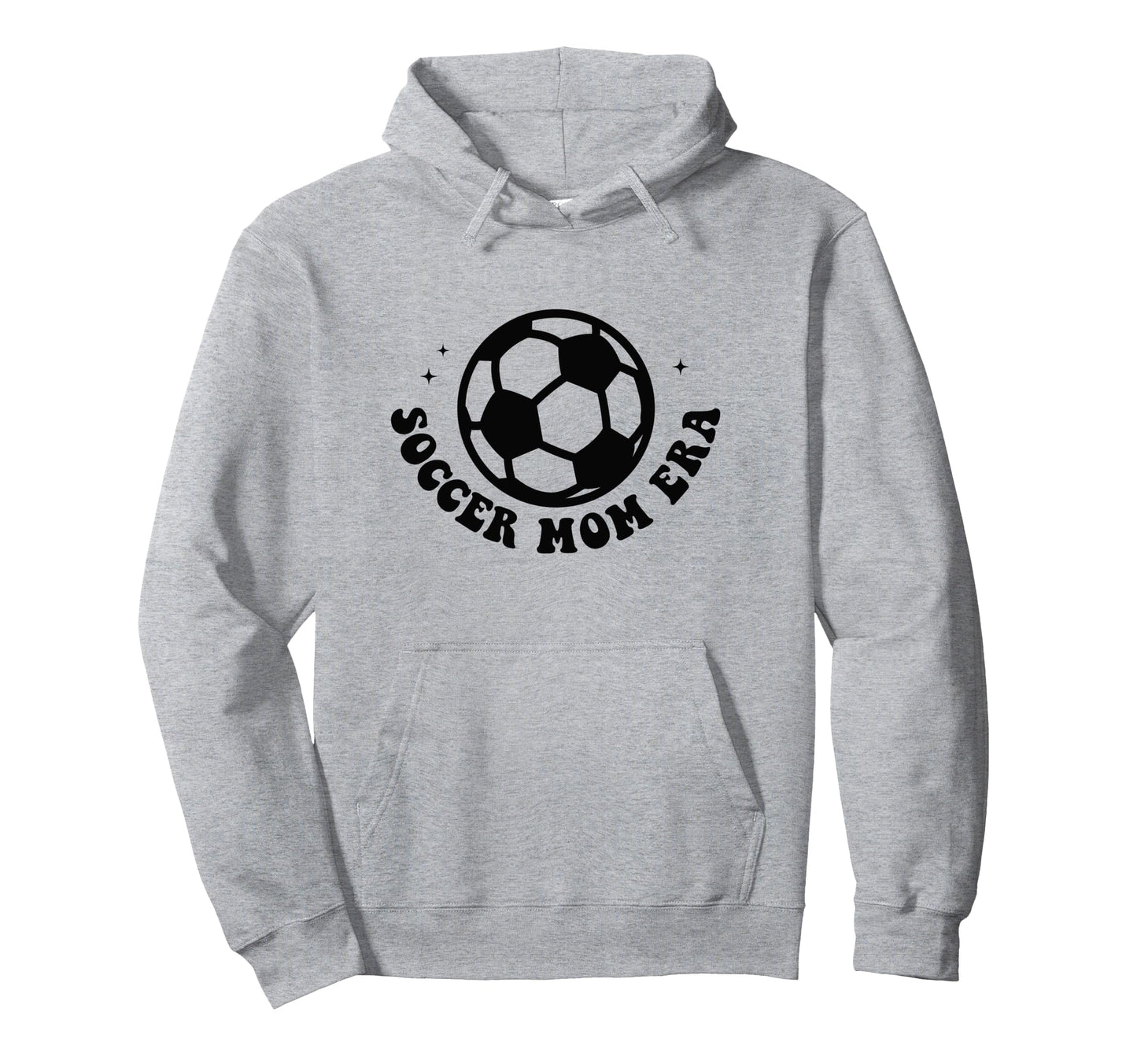 My Soccer Mom Era Groovy Soccer Hoodie - Casual Everyday Wear Men Women - T-Shirt, Sweatshirt, Hoodie