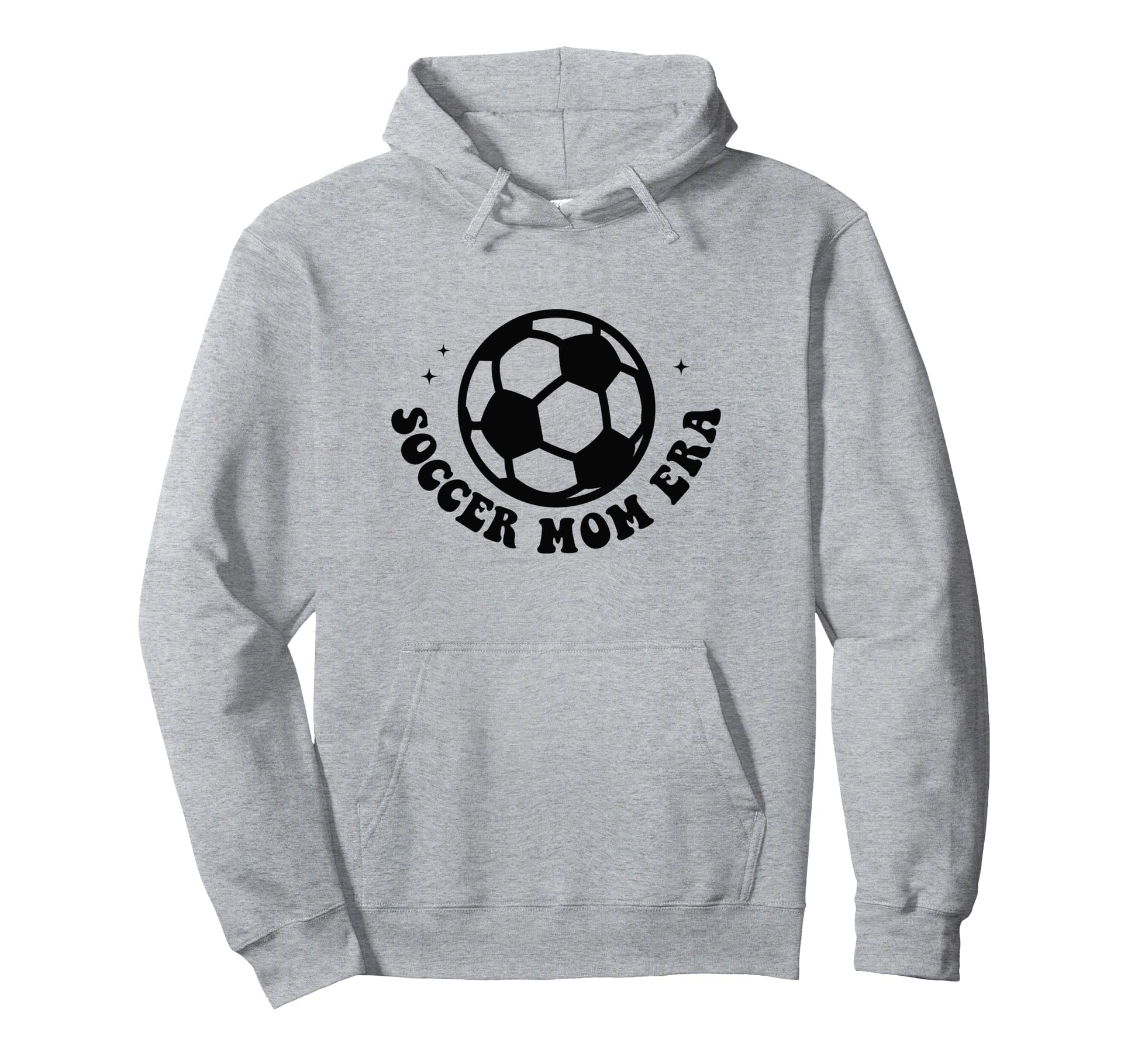 My Soccer Mom Era Groovy Soccer Hoodie - Casual Everyday Wear Men Women - T-Shirt, Sweatshirt, Hoodie