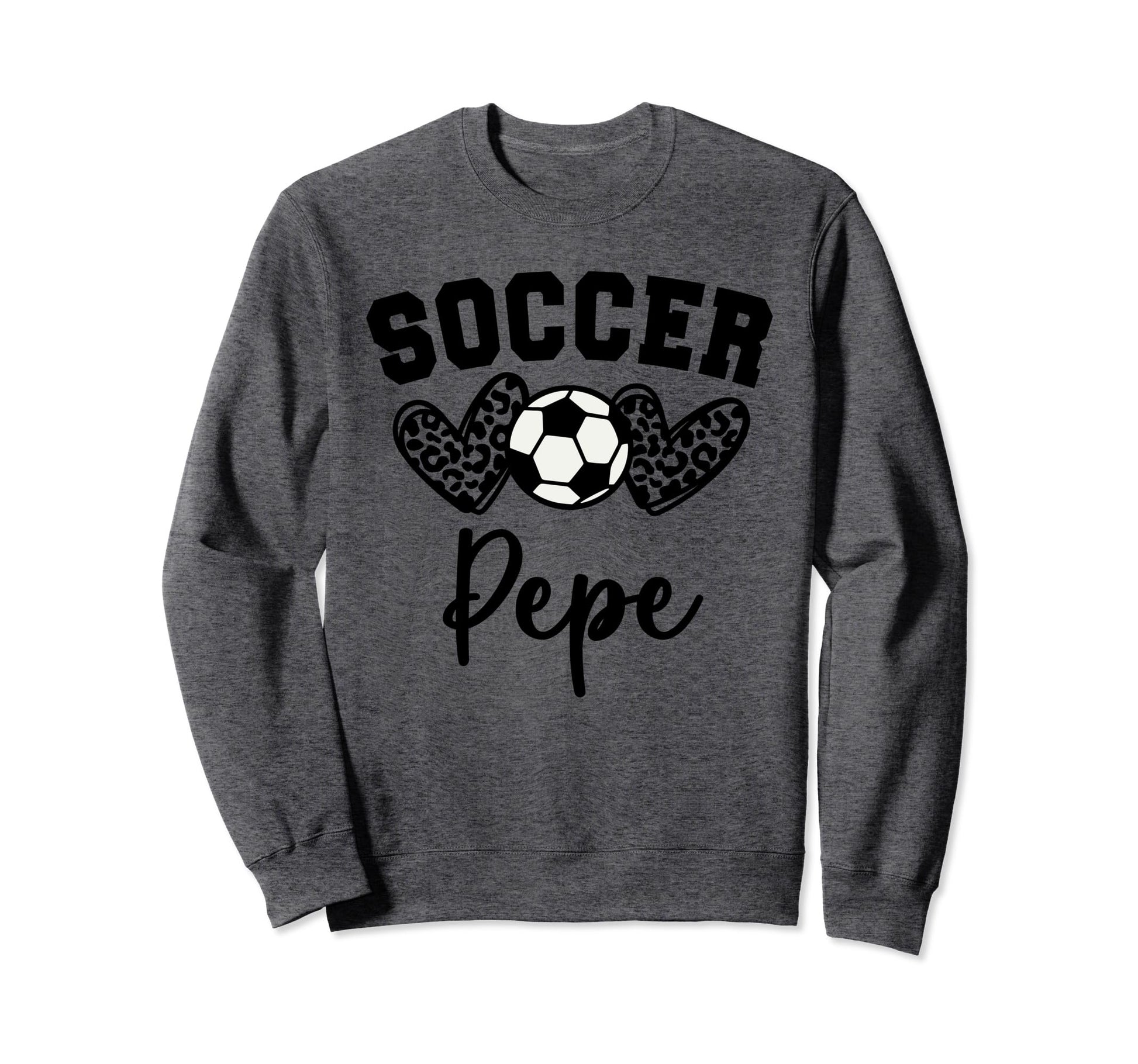 Soccer Pepe Matching Family Soccer Sweatshirt - Graphic Print for Adults - T-Shirt, Sweatshirt, Hoodie
