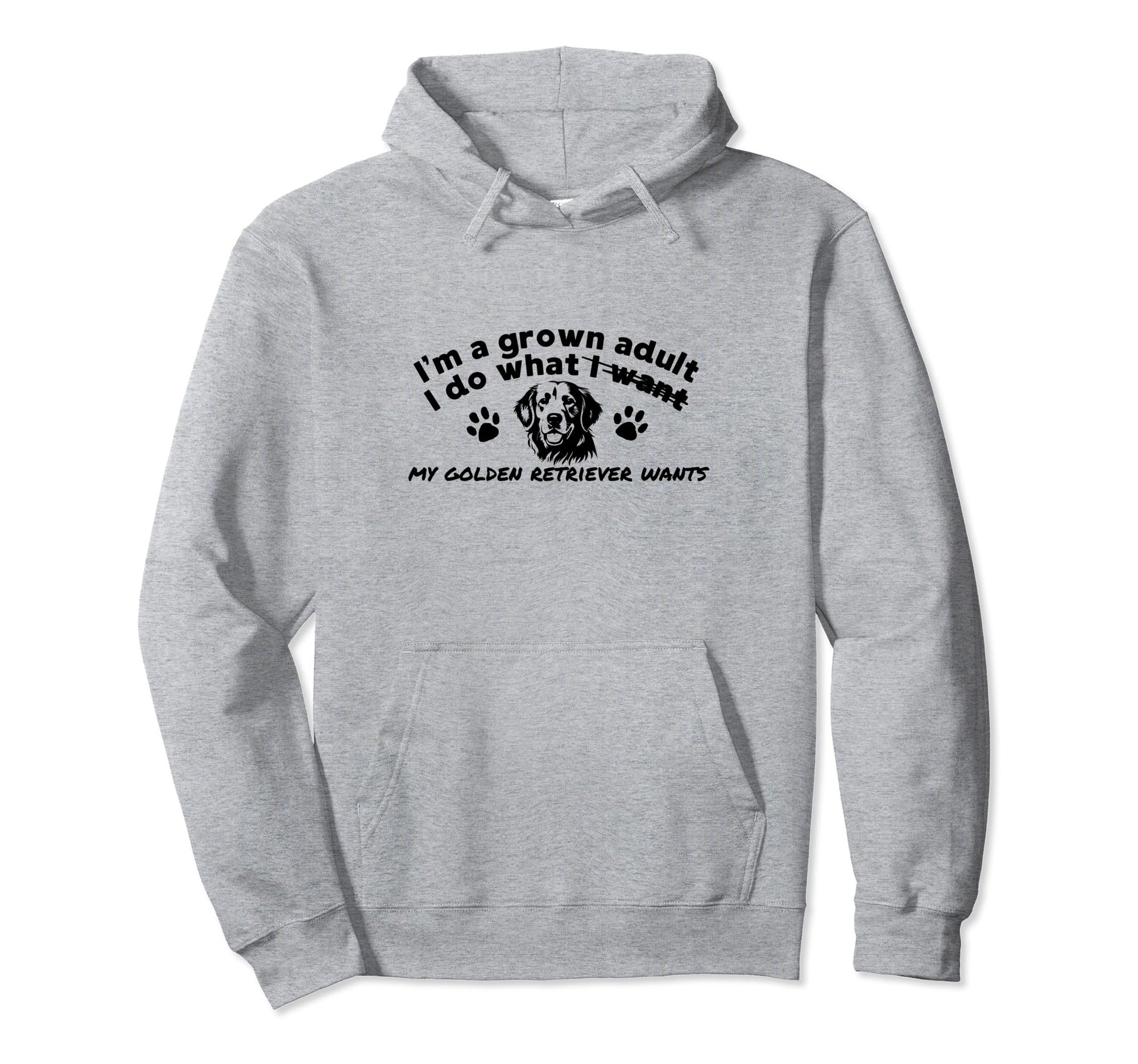 Funny Dog Lovers Gift Golden Retriever Hoodie - Trendy Graphic Men Women - T-Shirt, Sweatshirt, Hoodie