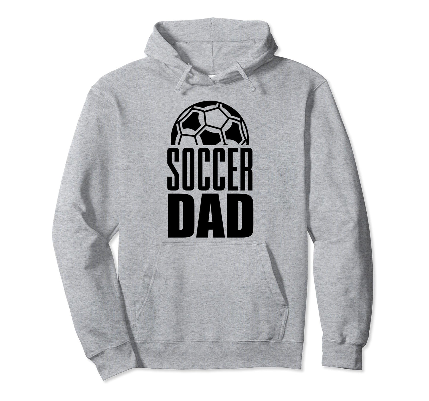Soccer Dad Player Daddy Father Hoodie - Minimalist Print for Adults - T-Shirt, Sweatshirt, Hoodie