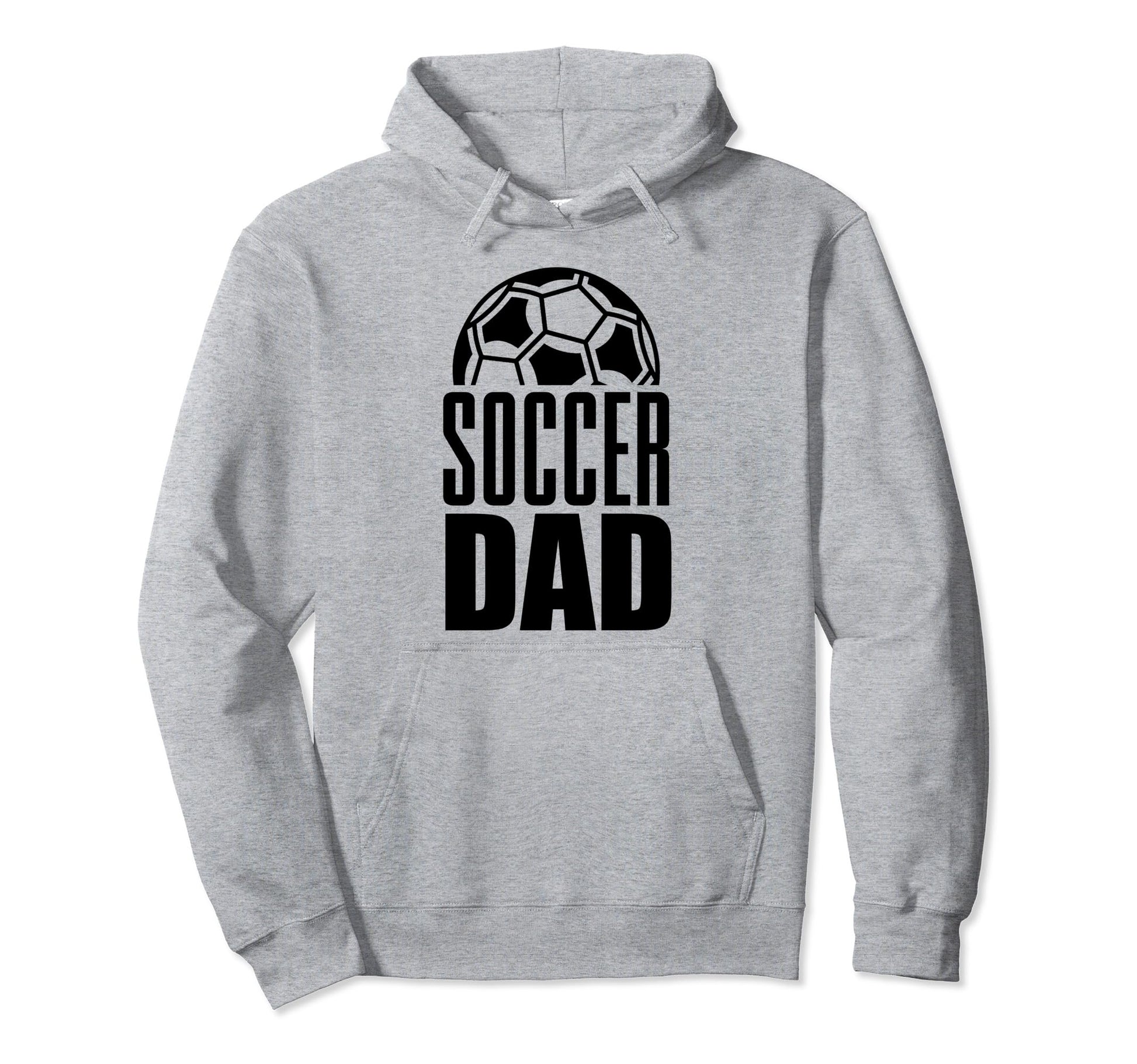Soccer Dad Player Daddy Father Hoodie - Minimalist Print for Adults - T-Shirt, Sweatshirt, Hoodie