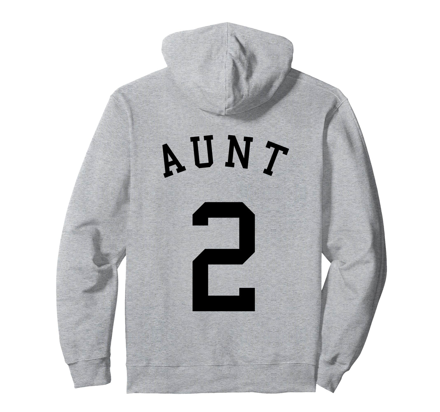 Aunt Team Uniform No 2 Soccer Hoodie - Custom Art Print for Adults - T-Shirt, Sweatshirt, Hoodie