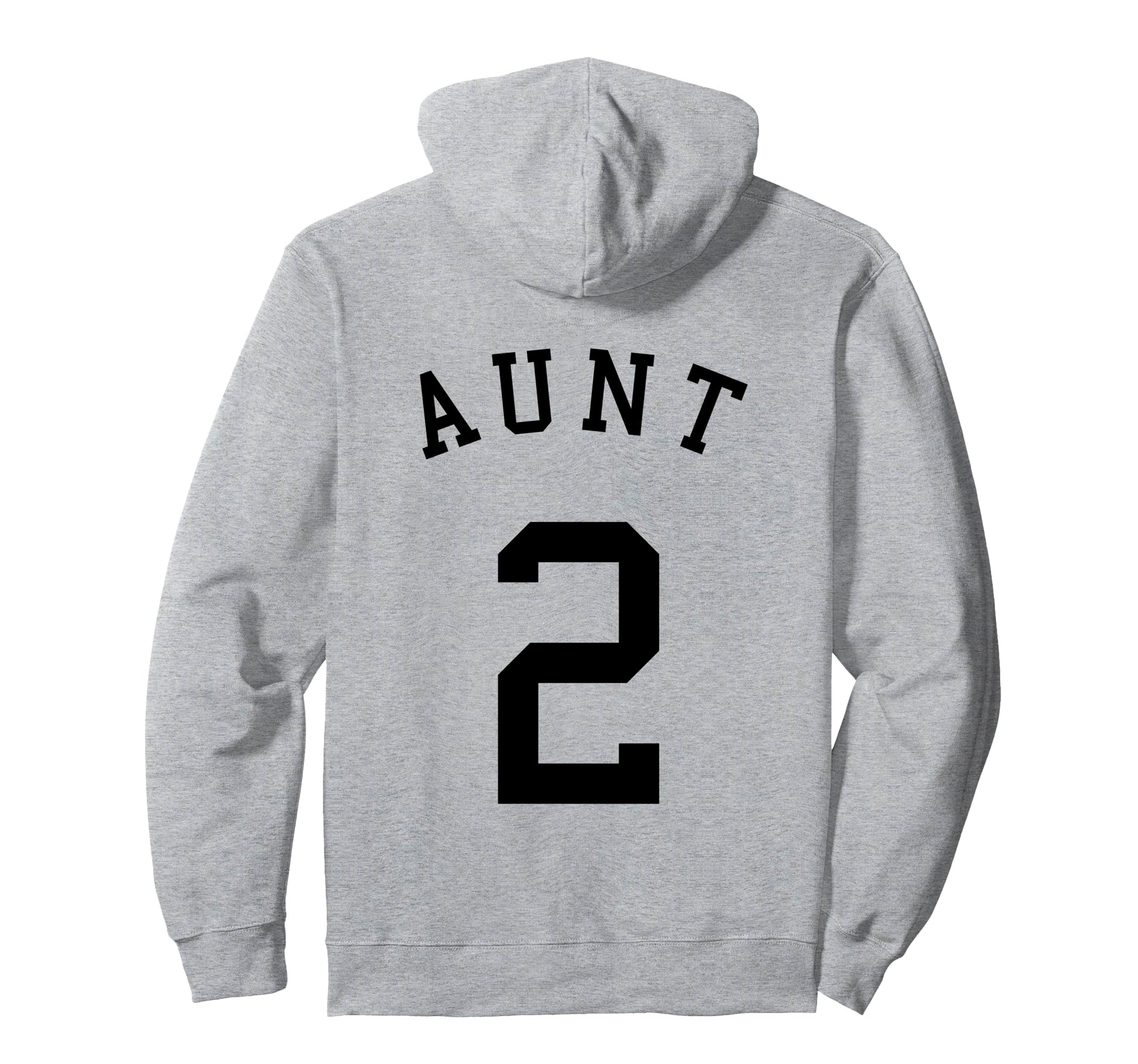 Aunt Team Uniform No 2 Soccer Hoodie - Custom Art Print for Adults - T-Shirt, Sweatshirt, Hoodie