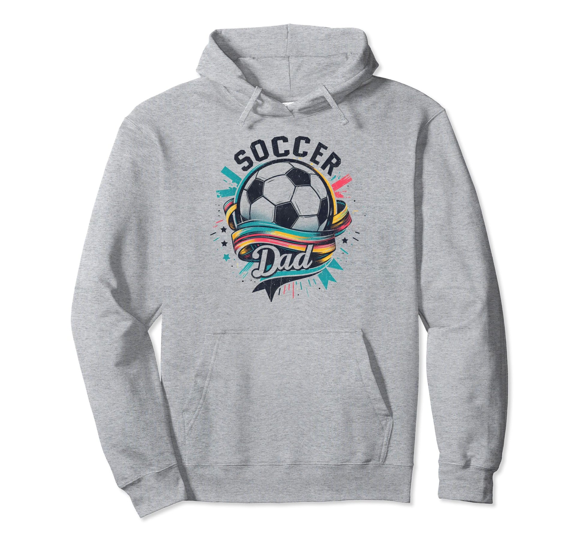 Soccer Dad Family Matching Dad Fathers Day Hoodie - Unique Graphic Unisex - T-Shirt, Sweatshirt, Hoodie