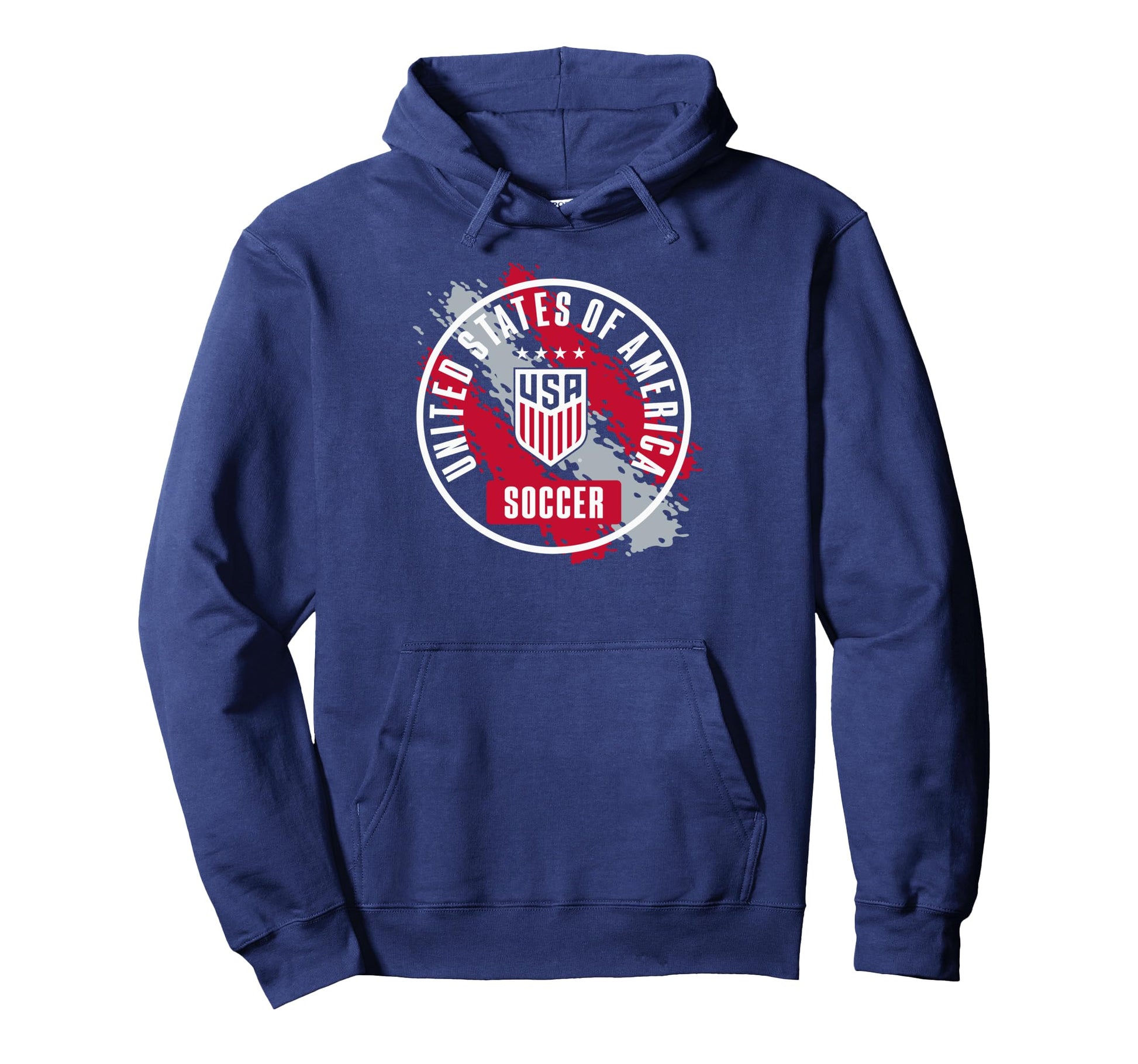 Usa Soccer Paint Navy Uswnt Officially Hoodie - Unique Graphic for Adults - T-Shirt, Sweatshirt, Hoodie