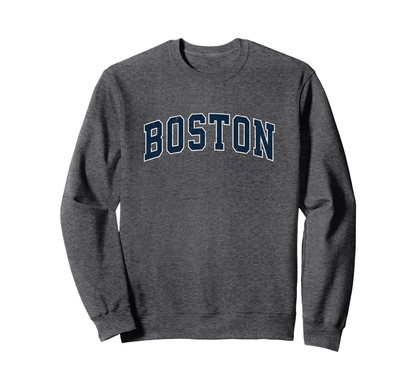 Boston Massachusetts Ma Sports Navy Sweatshirt - Novelty Apparel Men Women - T-Shirt, Sweatshirt, Hoodie