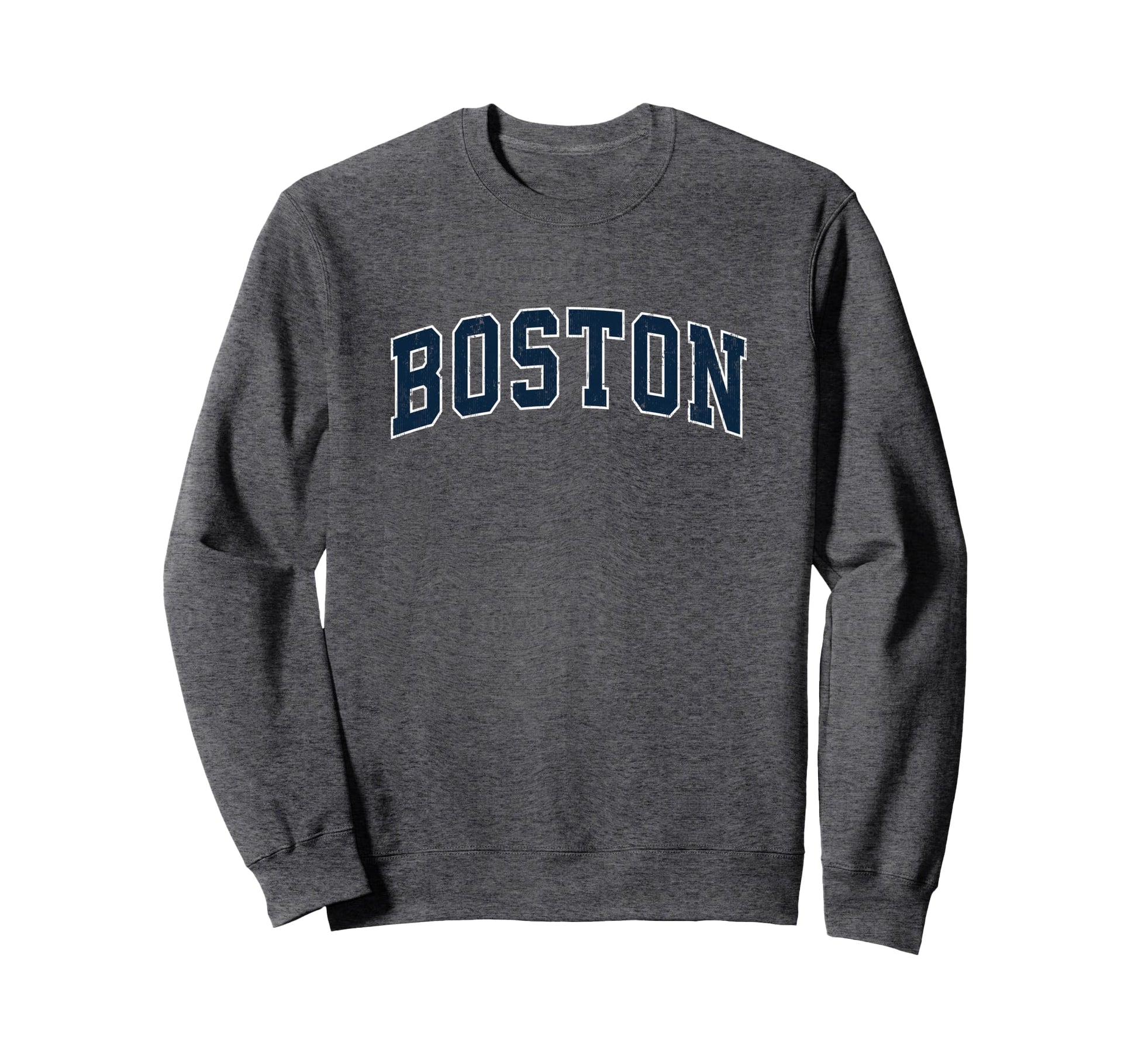 Boston Massachusetts Ma Sports Navy Sweatshirt - Novelty Apparel Men Women - T-Shirt, Sweatshirt, Hoodie