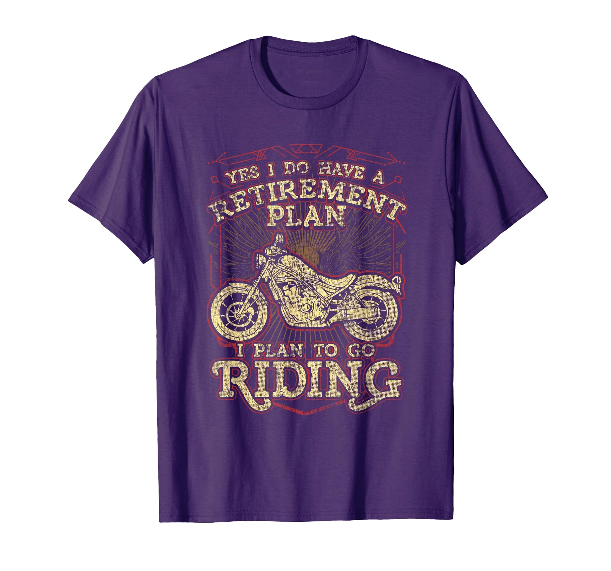 Retirement Gift Motorcycle Riders T-Shirt - Casual Everyday Wear Men Women - T-Shirt, Sweatshirt, Hoodie