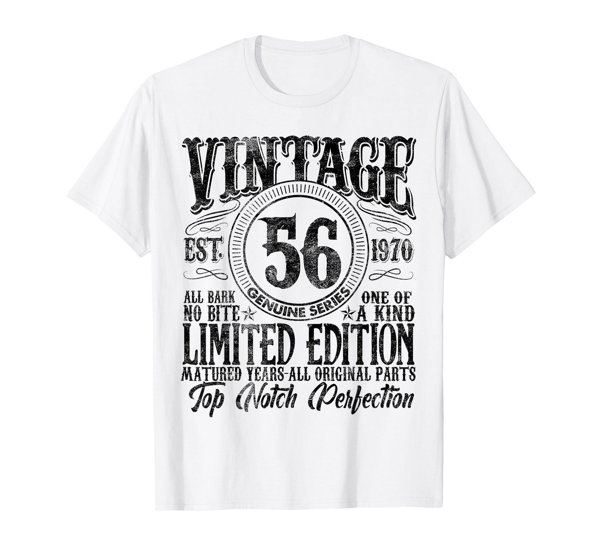 56 Year Old Gifts 1970 56Th Birthday T-Shirt - Aesthetic Graphic Unisex - T-Shirt, Sweatshirt, Hoodie