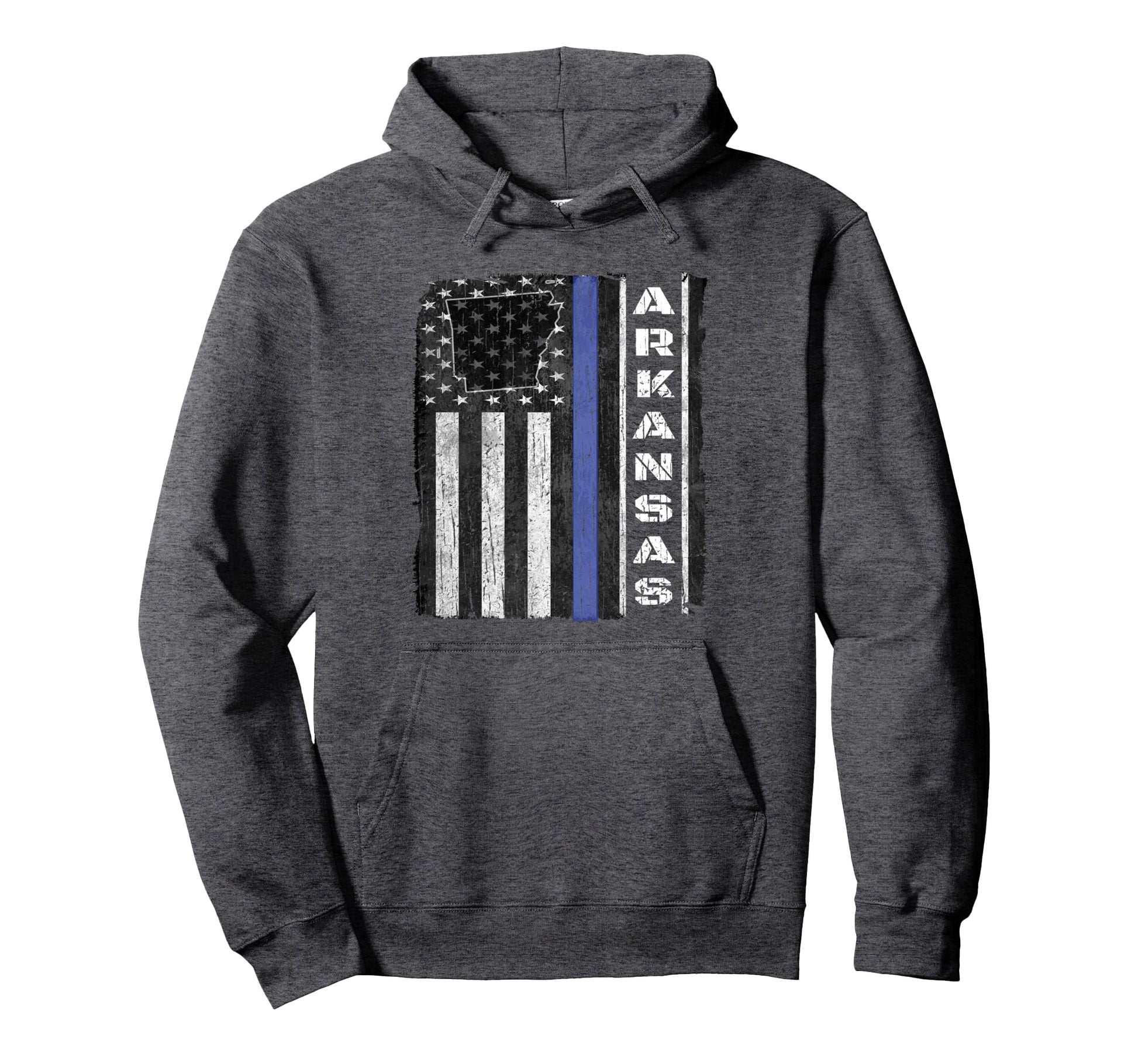 Arkansas Thin Blue Line Police Week Cop Usa Hoodie - Unique Graphic Unisex - T-Shirt, Sweatshirt, Hoodie