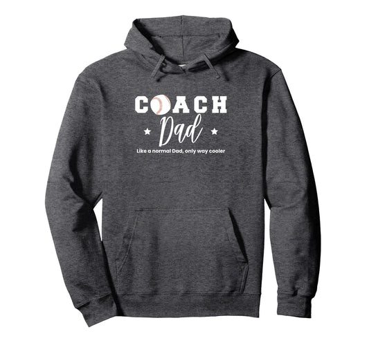 Baseball Dad Coach Definition Hoodie - Graphic Print Unisex - T-Shirt, Sweatshirt, Hoodie