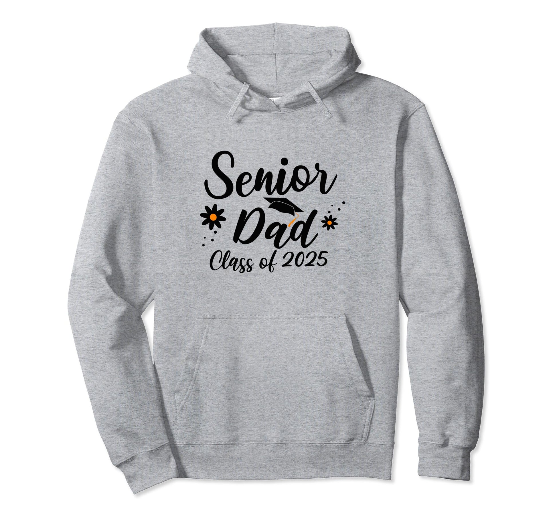 Senior Dad Class 2025 Graduation Hoodie - Aesthetic Graphic for Adults - T-Shirt, Sweatshirt, Hoodie