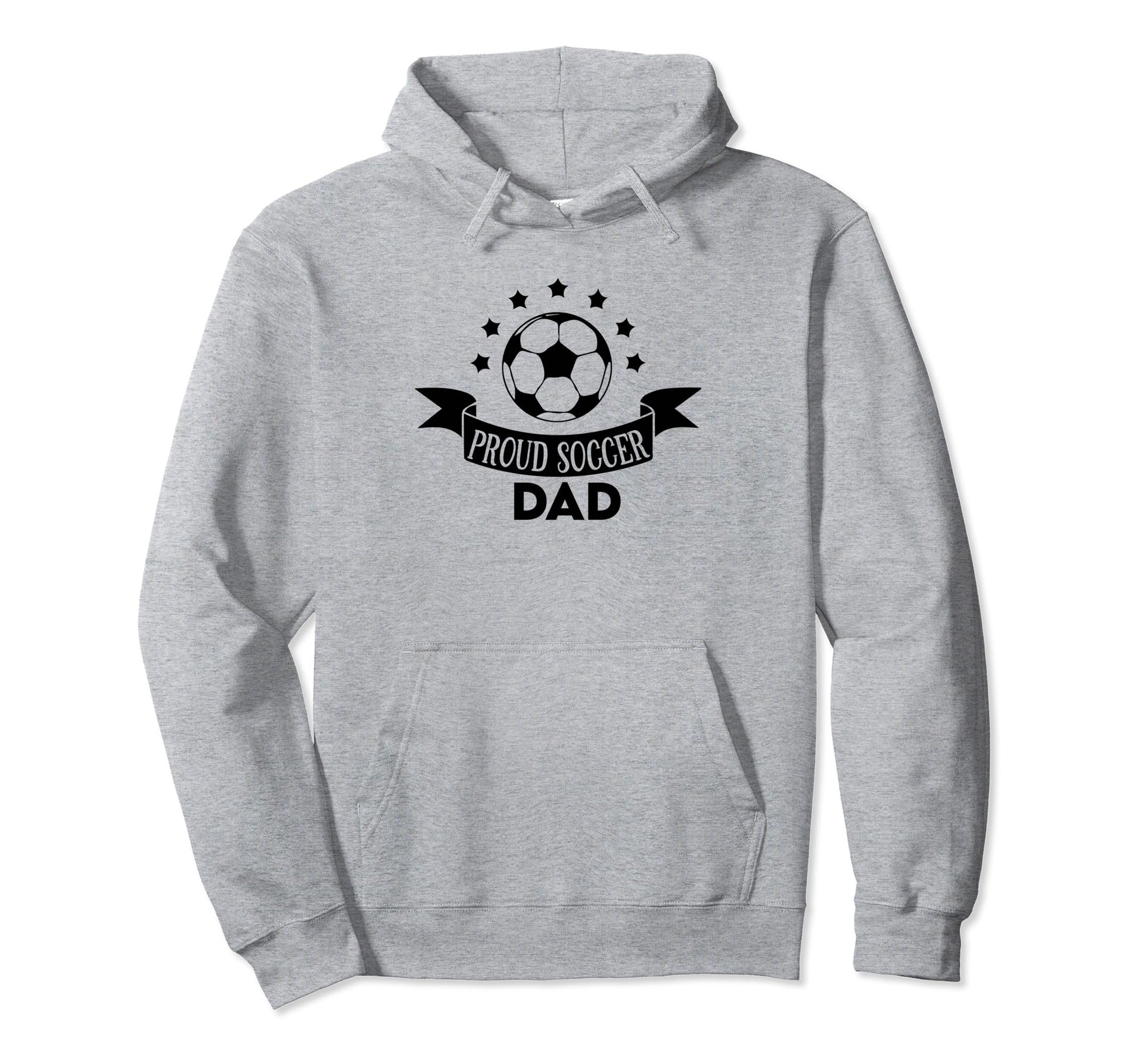 Proud Soccer Dad Father Sport Soccer Hoodie - Custom Art Print Men Women - T-Shirt, Sweatshirt, Hoodie