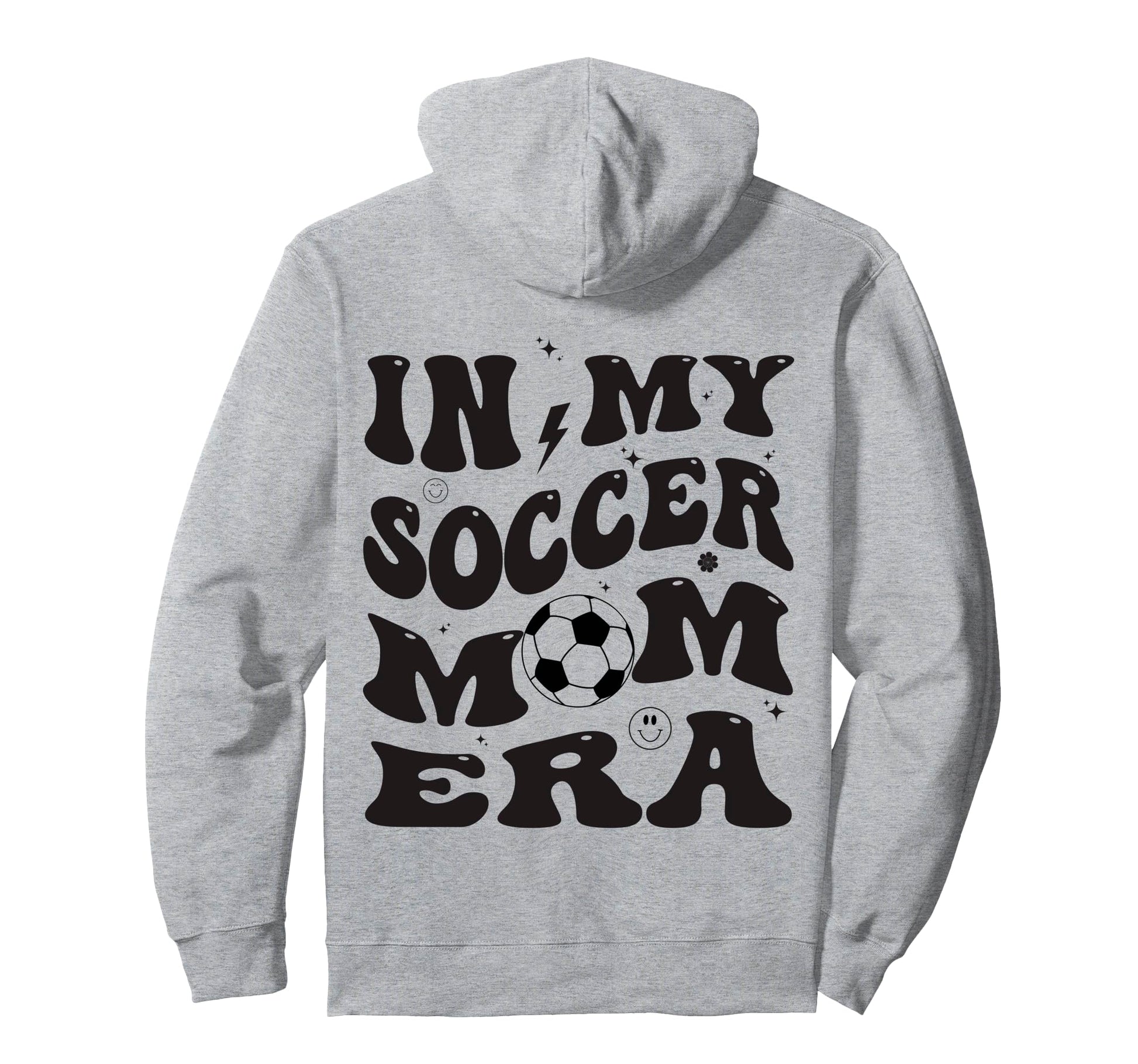 My Soccer Mom Era Groovy Hoodie - Custom Art Print Men Women - T-Shirt, Sweatshirt, Hoodie