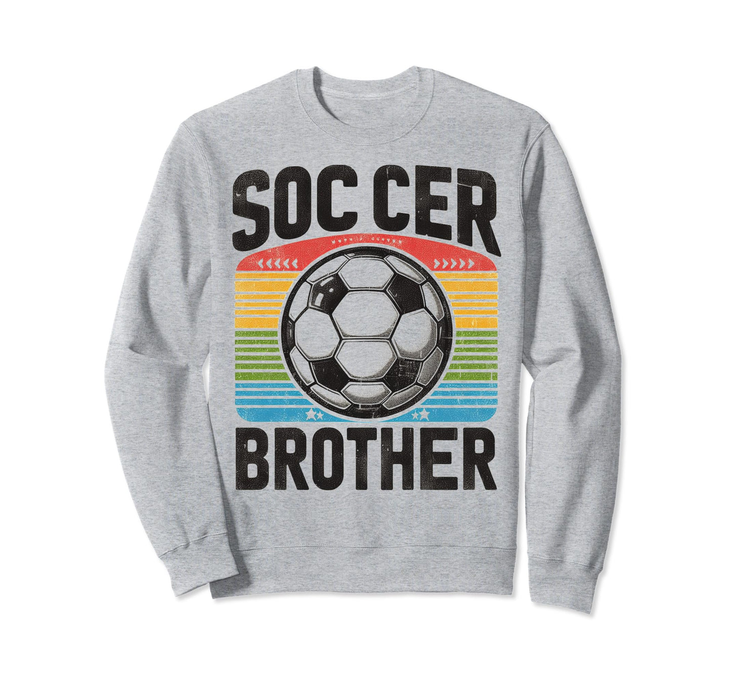 Soccer Brother Family Matching Team Sweatshirt - Unique Graphic Unisex - T-Shirt, Sweatshirt, Hoodie