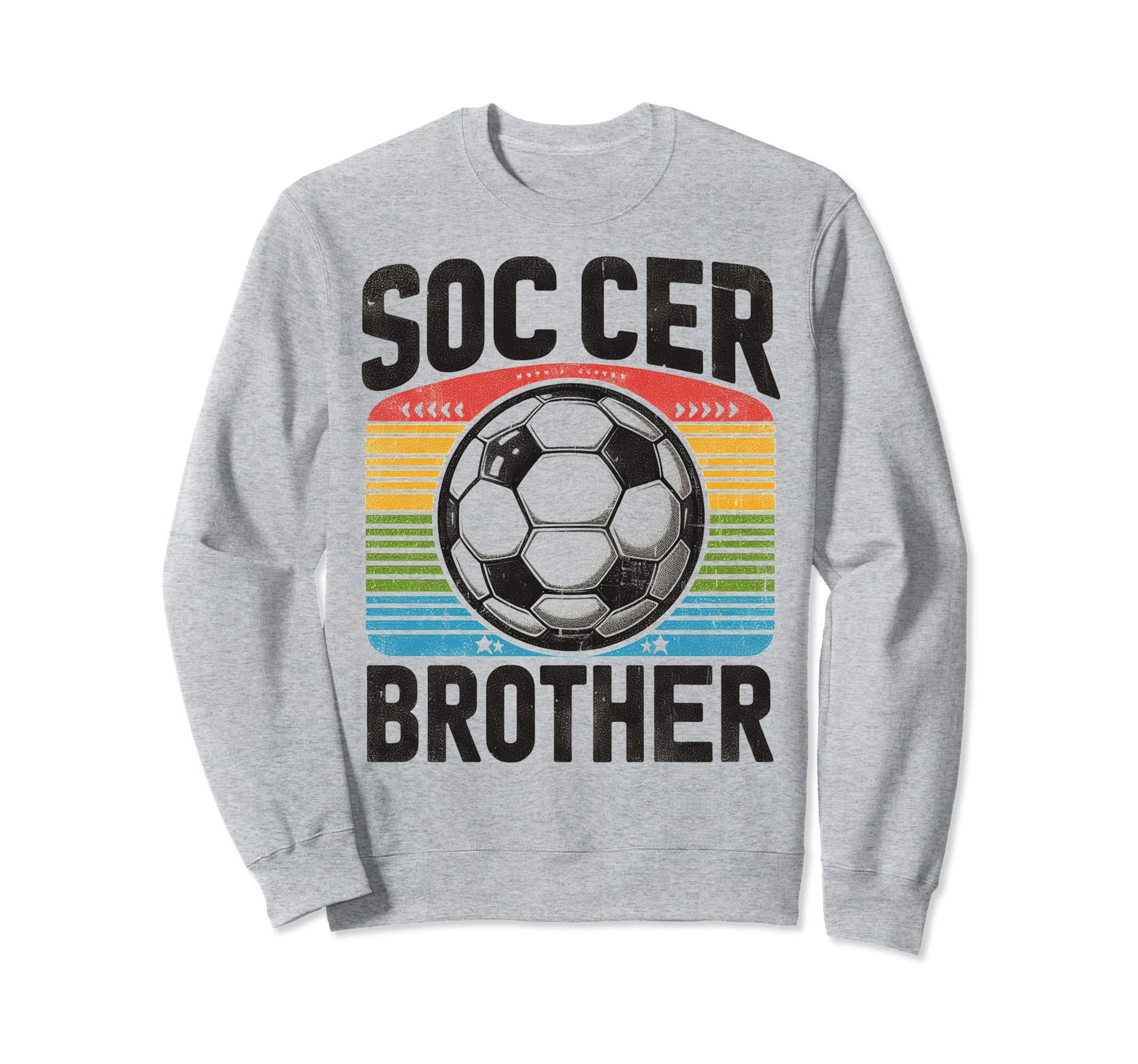Soccer Brother Family Matching Team Sweatshirt - Unique Graphic Unisex - T-Shirt, Sweatshirt, Hoodie