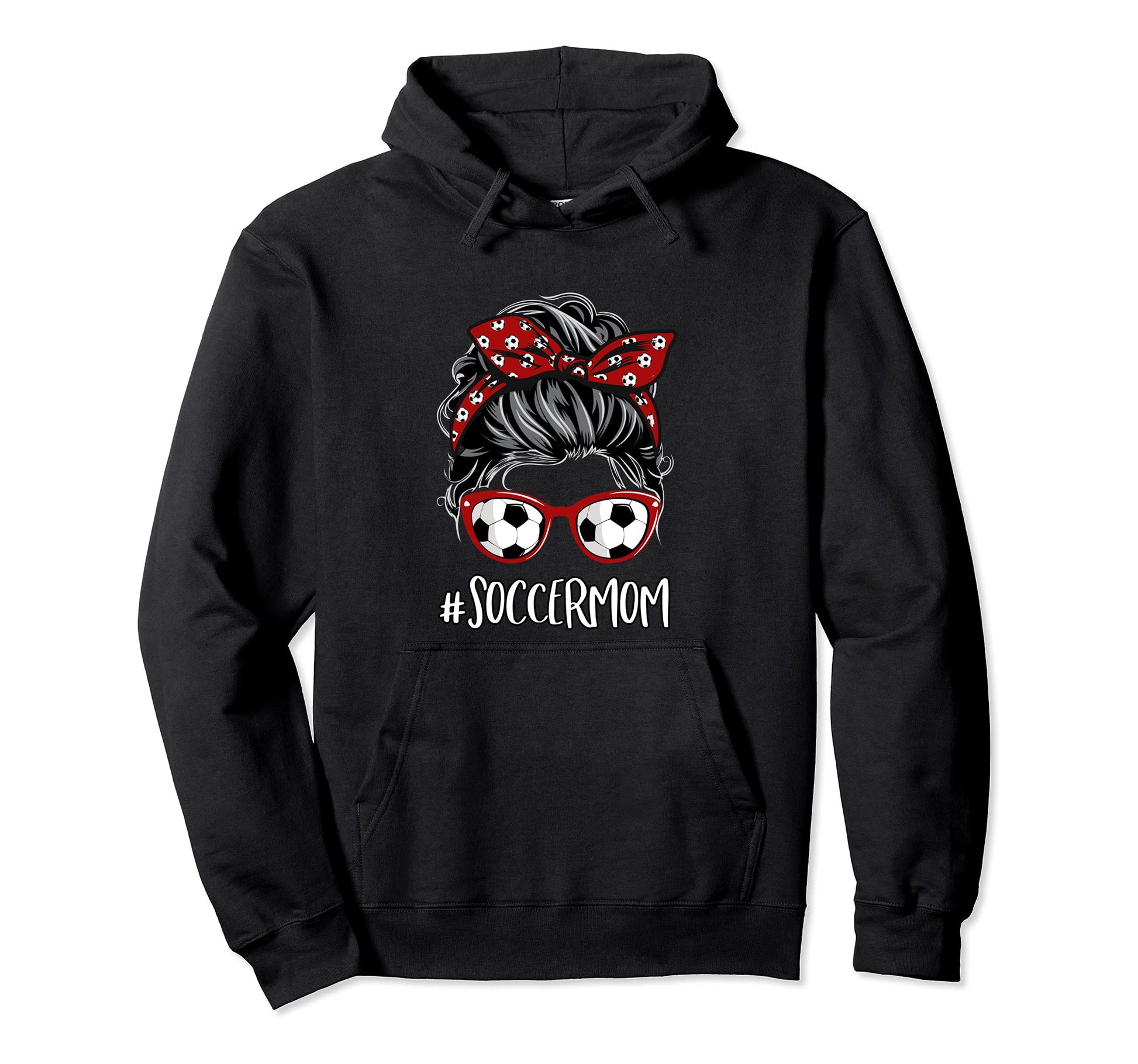 Soccer Mom Soccer Lover Football Player Hoodie - Unique Graphic Unisex - T-Shirt, Sweatshirt, Hoodie