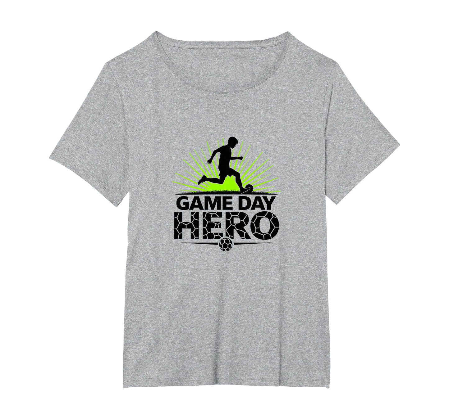 Game Day Hero Soccer Sports Fan Gift T-Shirt - Aesthetic Graphic Men Women - T-Shirt, Sweatshirt, Hoodie