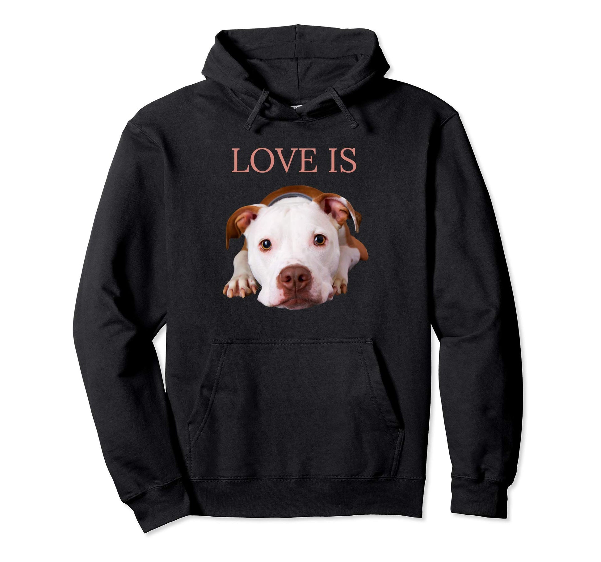 Pitbull Pit Bull Pittie Mom Dad Dog Hoodie - Trendy Graphic for Adults - T-Shirt, Sweatshirt, Hoodie