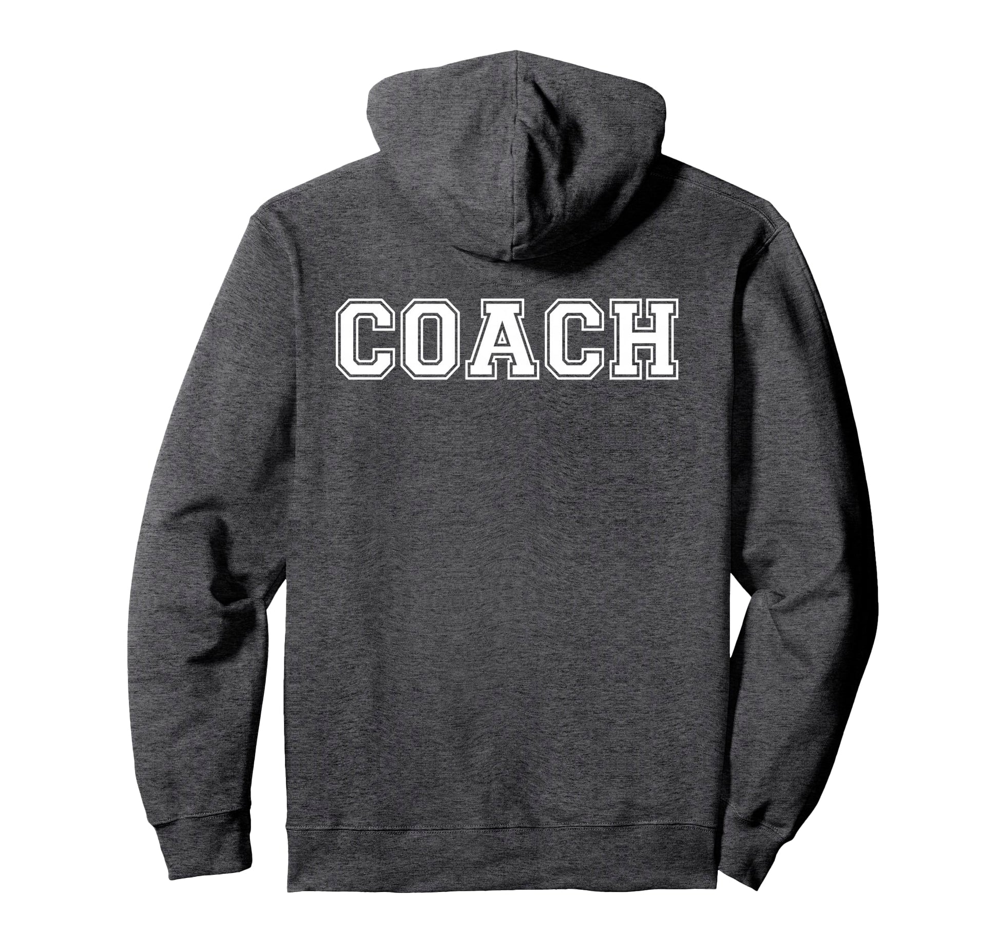 Coach Logo Lettering Back Hoodie - Trendy Graphic for Adults - T-Shirt, Sweatshirt, Hoodie