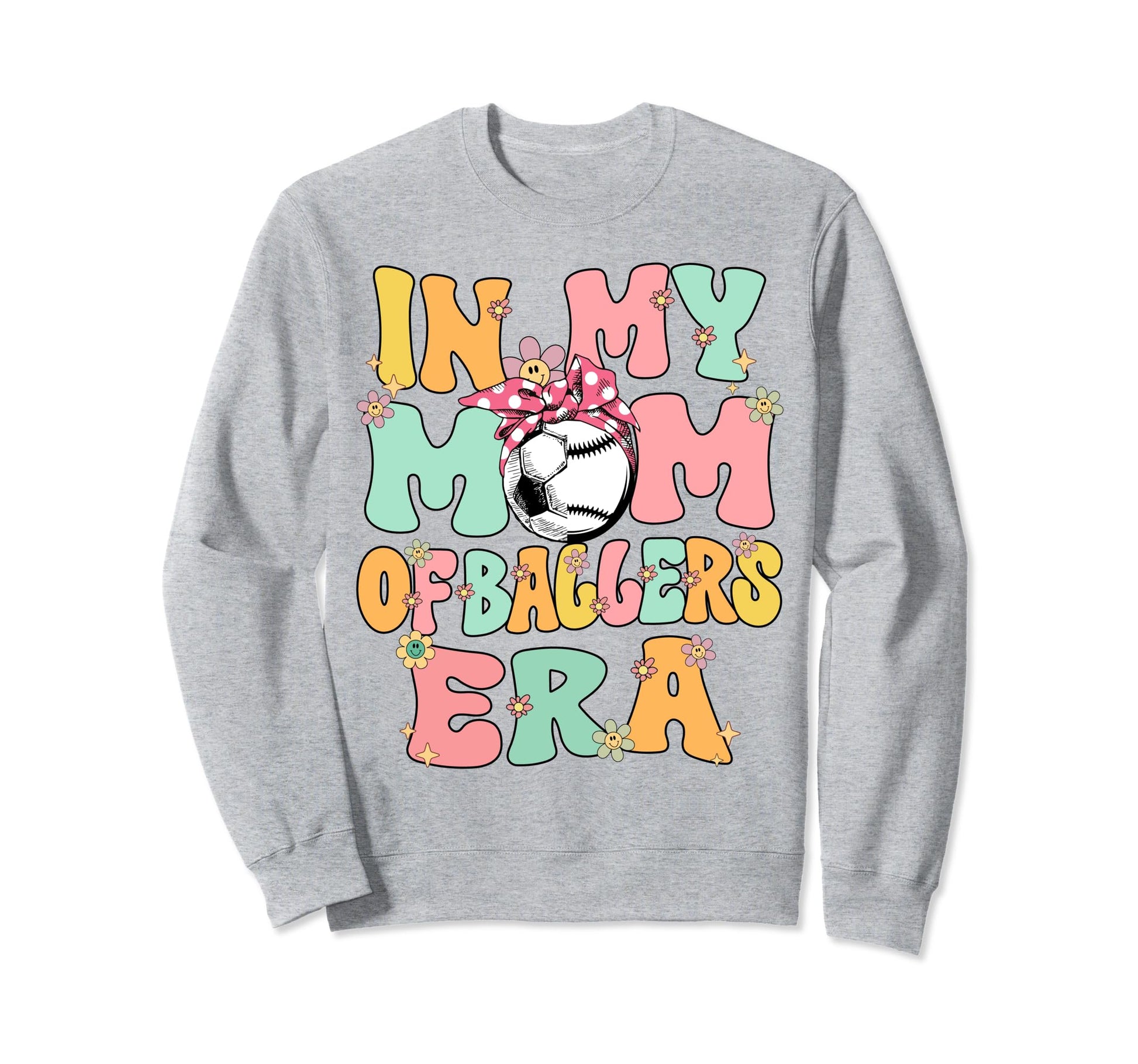 My Mom Baller Era Baseball Sweatshirt - Aesthetic Graphic for Adults - T-Shirt, Sweatshirt, Hoodie