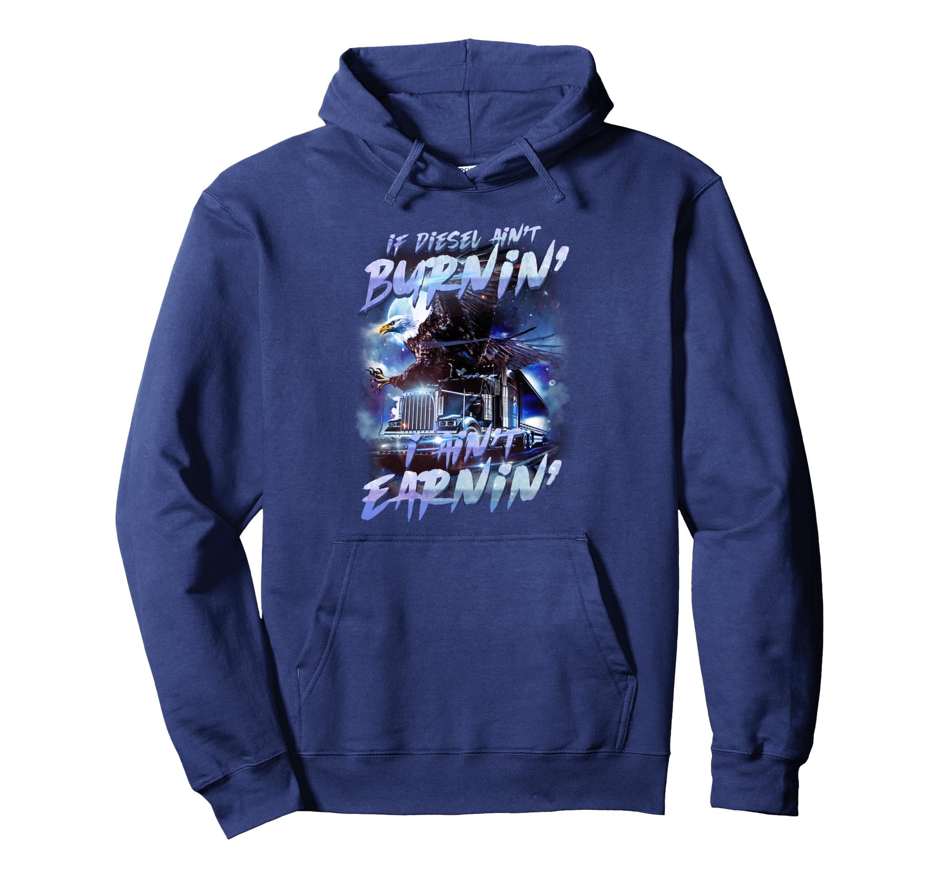 Truck Driver Dad Big Rig Semi Trailer Hoodie - Unique Graphic for Adults - T-Shirt, Sweatshirt, Hoodie