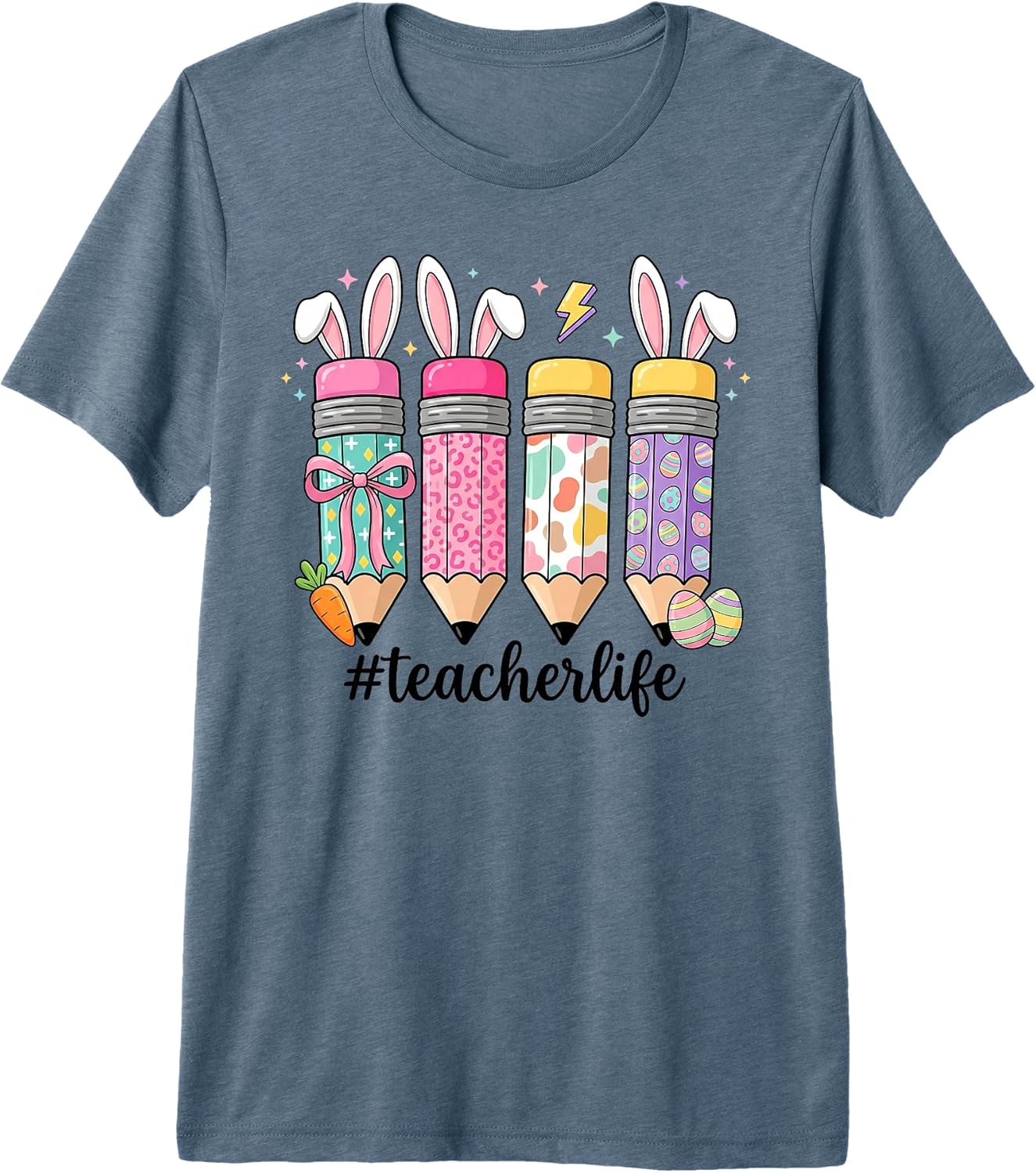 Easter Day Teacher Pride Co. Unisex T-shirt, Sweatshirt, Hoodie, Long Sleeve Tee - T-Shirt, Sweatshirt, Hoodie