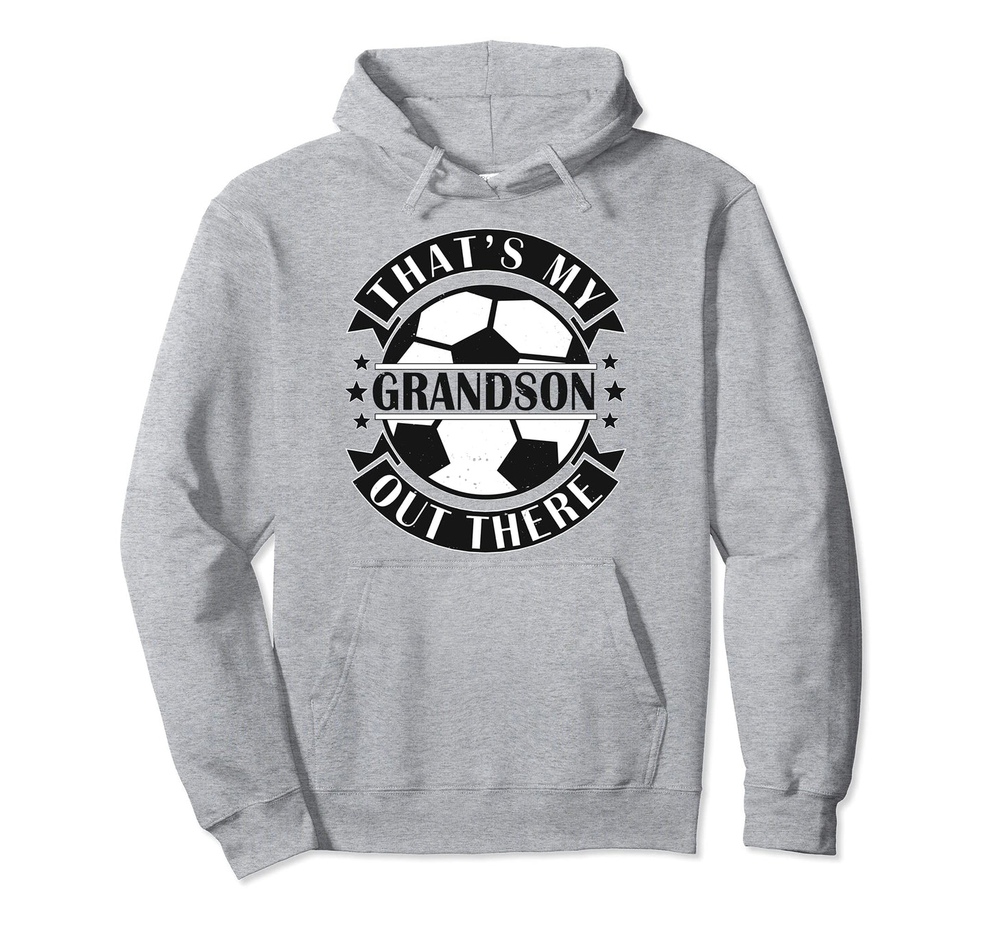 Thats My Grandson Out There Soccer Grandma Hoodie - Unique Graphic Unisex - T-Shirt, Sweatshirt, Hoodie