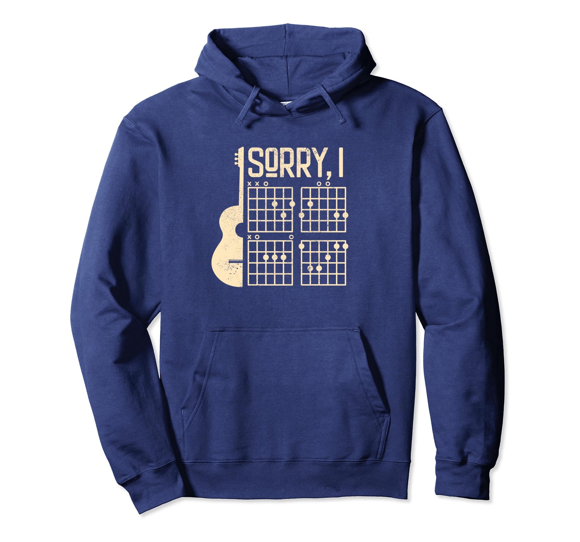 Sorry Idgaf Guitar Sorry I Dont Give F Hoodie - Streetwear Style Unisex - T-Shirt, Sweatshirt, Hoodie